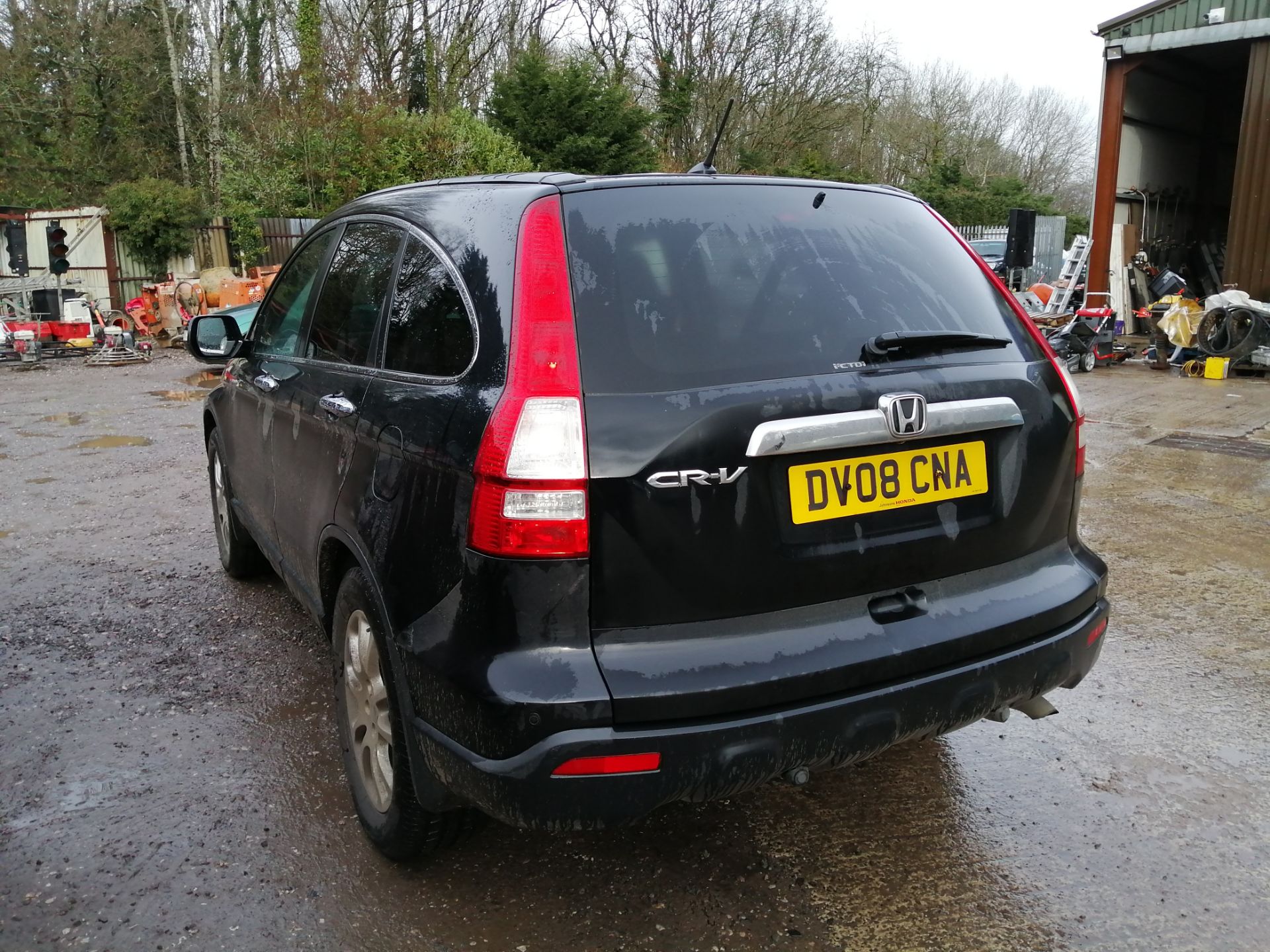 08/08 HONDA CR-V EX I-CTDI - 2204cc 5dr Estate (Black, 145k) - Image 6 of 15