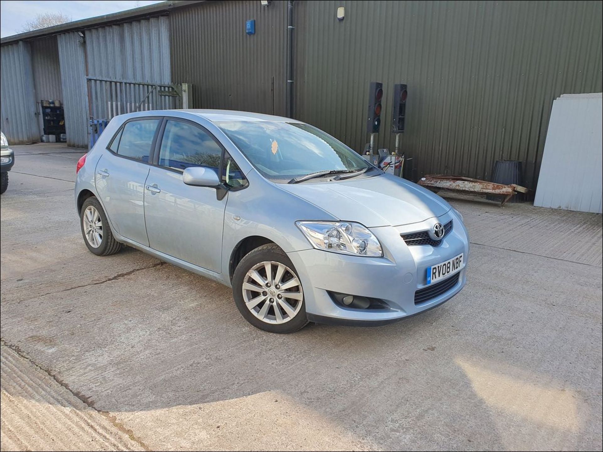 08/08 TOYOTA AURIS T-SPIRIT VVT-I - 1598cc 5dr Hatchback (Blue, 95k) - Image 7 of 12