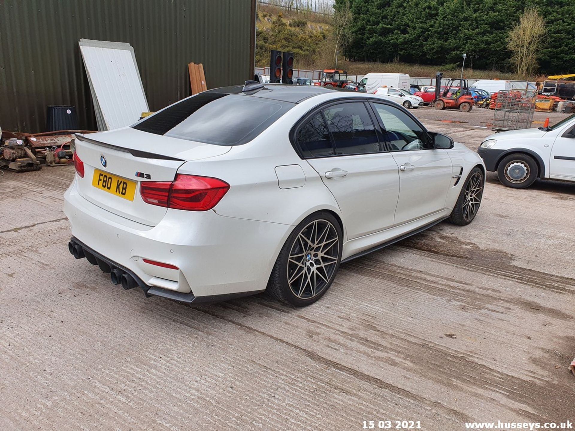 2016 BMW M3 S-A - 2979cc 4dr Saloon (White, 38k) - Image 3 of 9