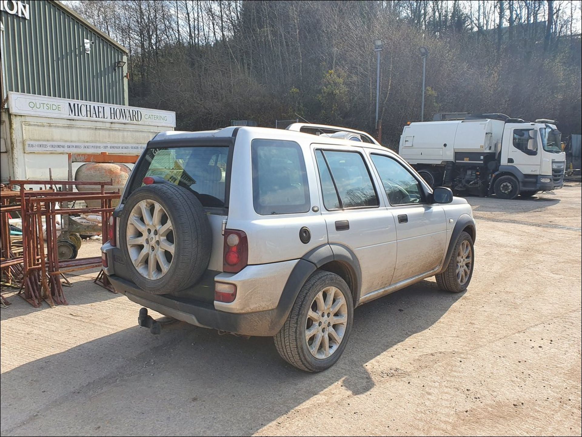 05/05 LAND ROVER FREELANDER TD4 SPORT S/W - 1951cc 5dr Estate (Silver, 171k) - Image 3 of 13