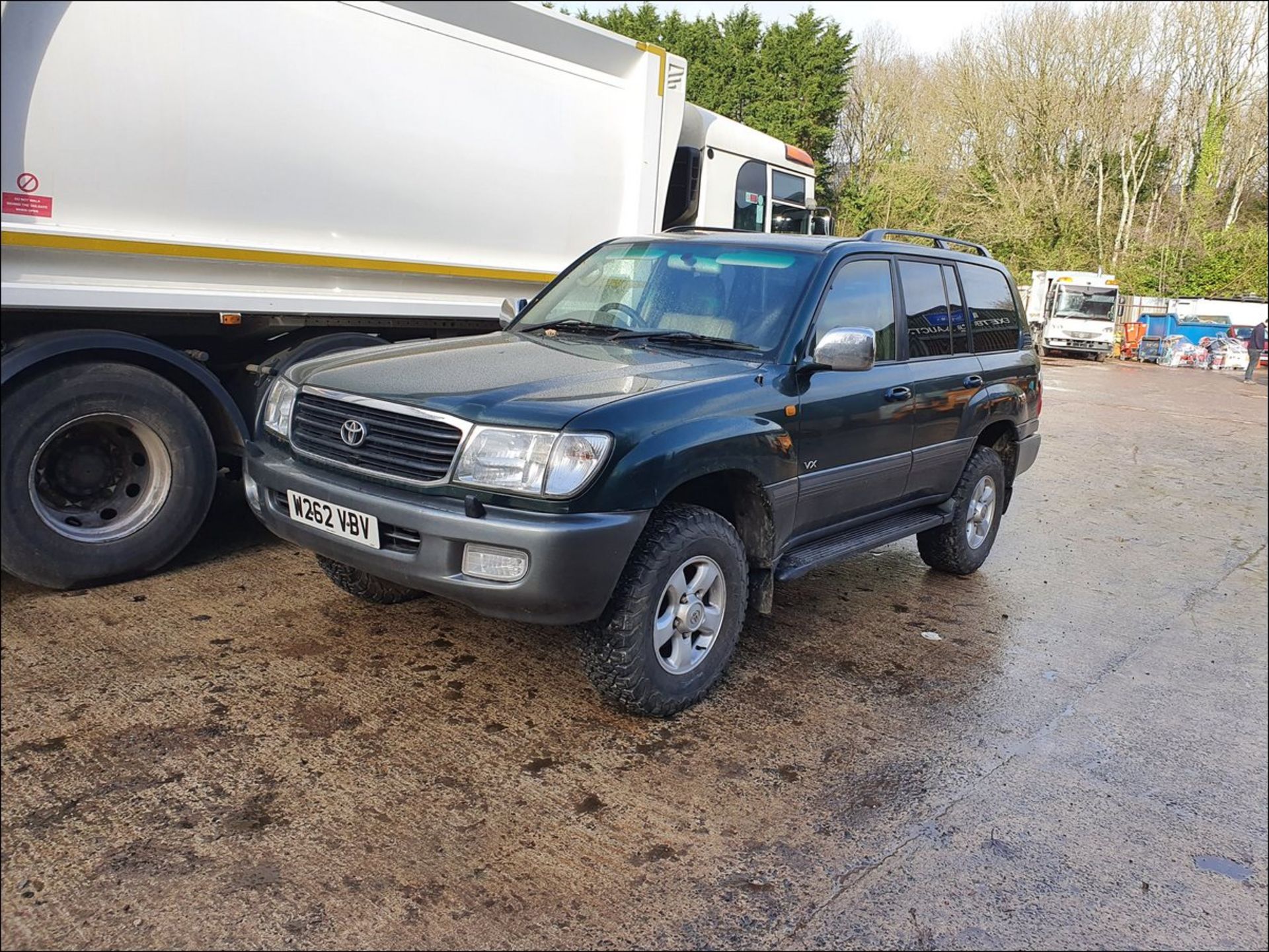 2000 TOYOTA LANDCRUISER AMAZON VX TDA - 4164cc 5dr Estate (Green, 144k) - Image 9 of 11