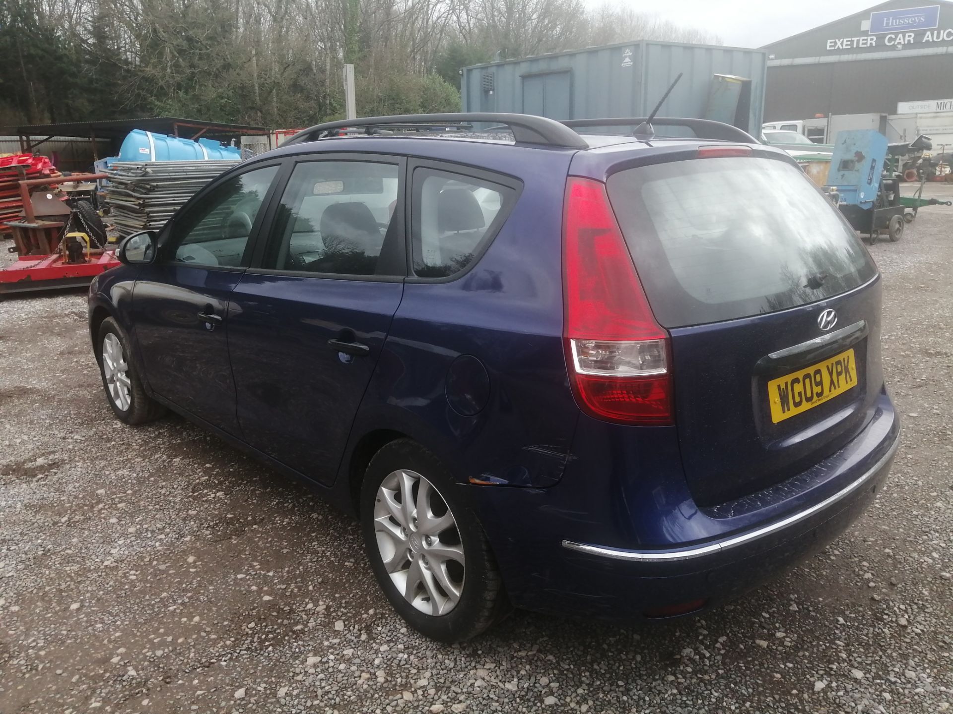 09/09 HYUNDAI I30 STYLE AUTO - 1582cc 5dr Estate (Blue) - Image 9 of 13