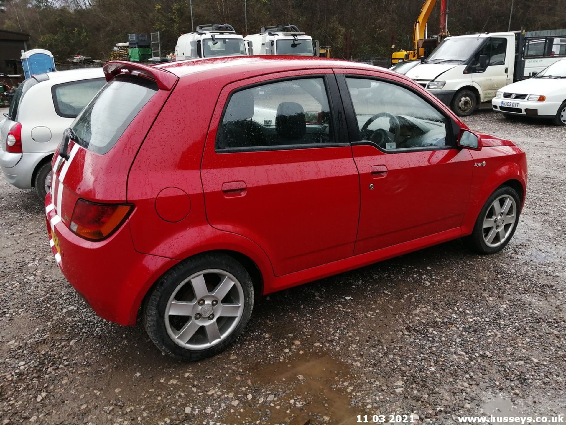 08/08 PROTON SAVVY STYLE - 1149cc 5dr Hatchback (Red, 85k) - Image 8 of 12