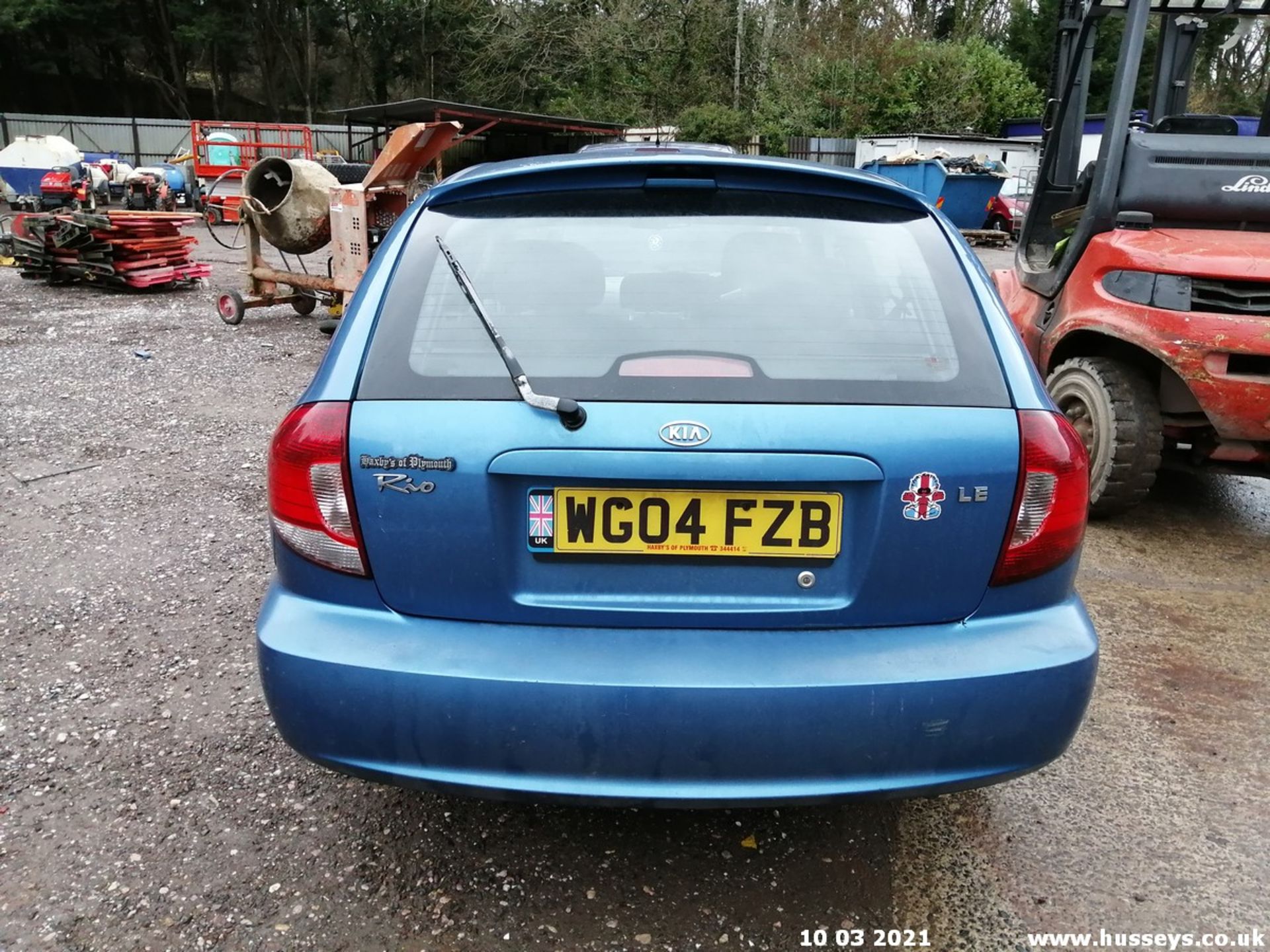 04/04 KIA RIO LE - 1343cc 5dr Hatchback (Blue) - Image 6 of 11