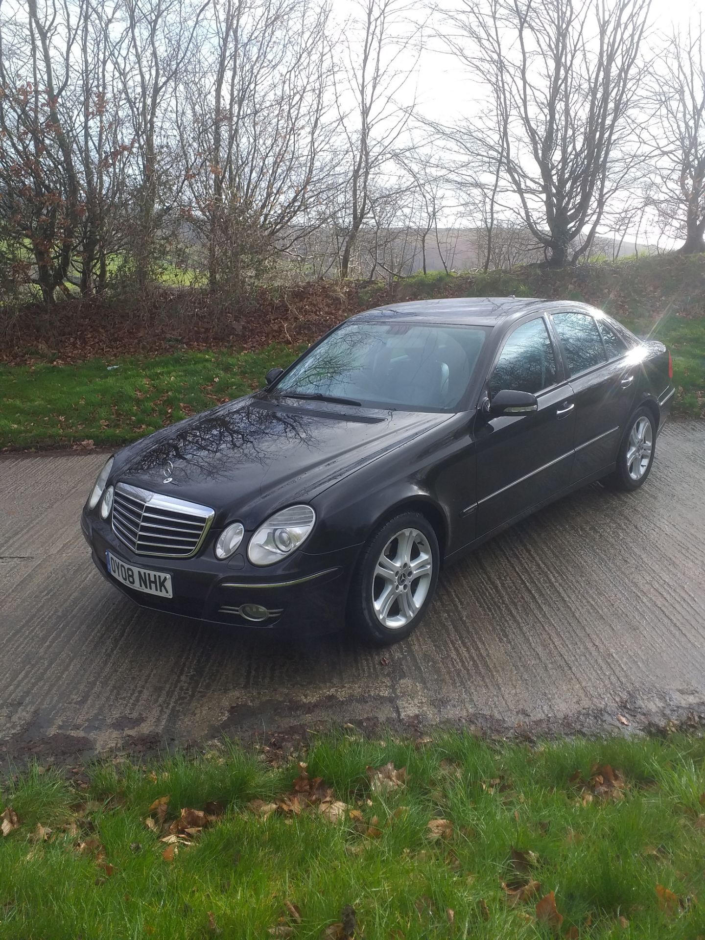 08/08 MERCEDES E280 CDI AVANTGARDE AUTO - 2987cc 4dr Saloon (Black, 100k) - Image 2 of 6