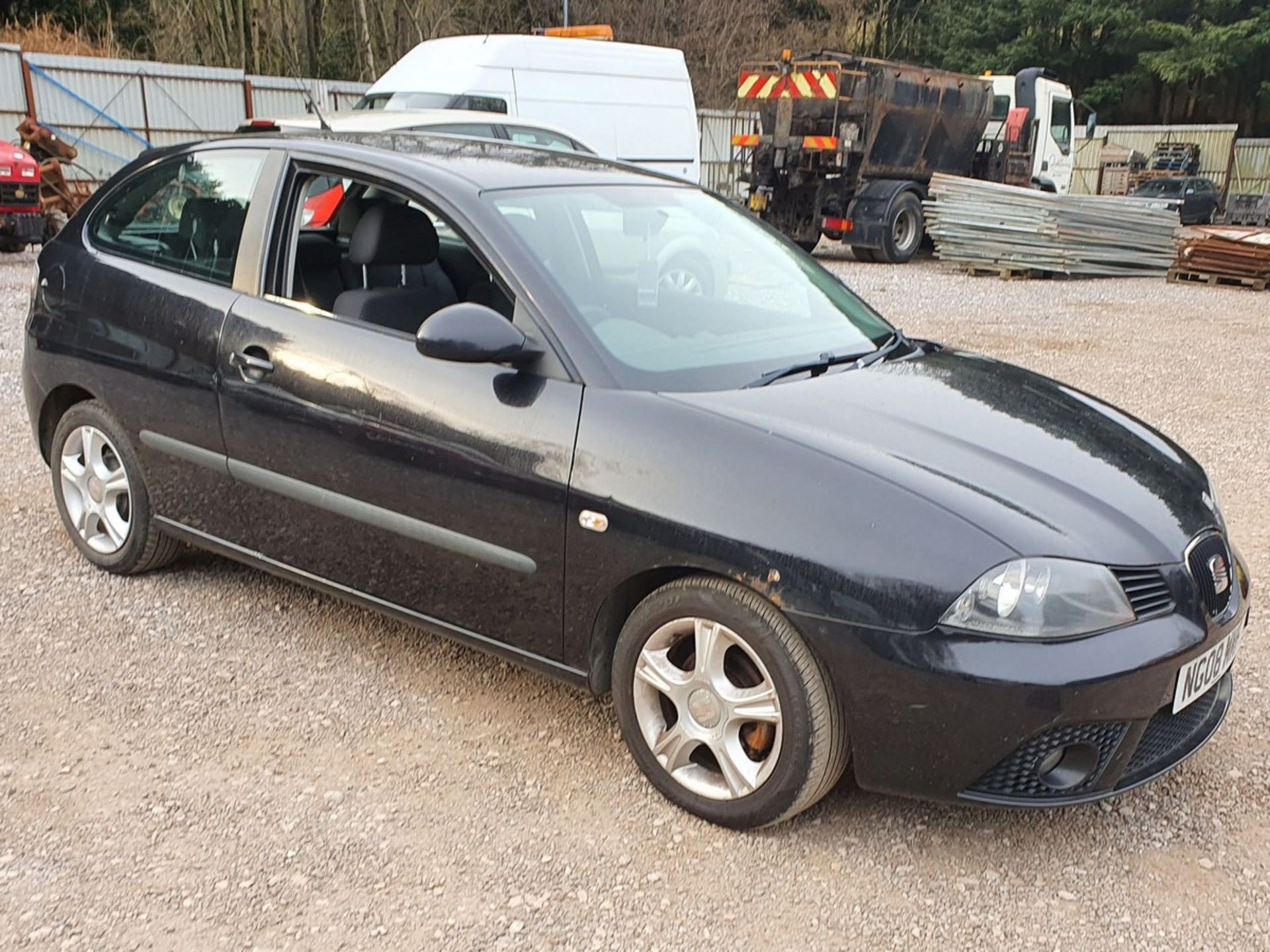 08/08 SEAT IBIZA STYLANCE - 1390cc 3dr Hatchback (Black, 89k)