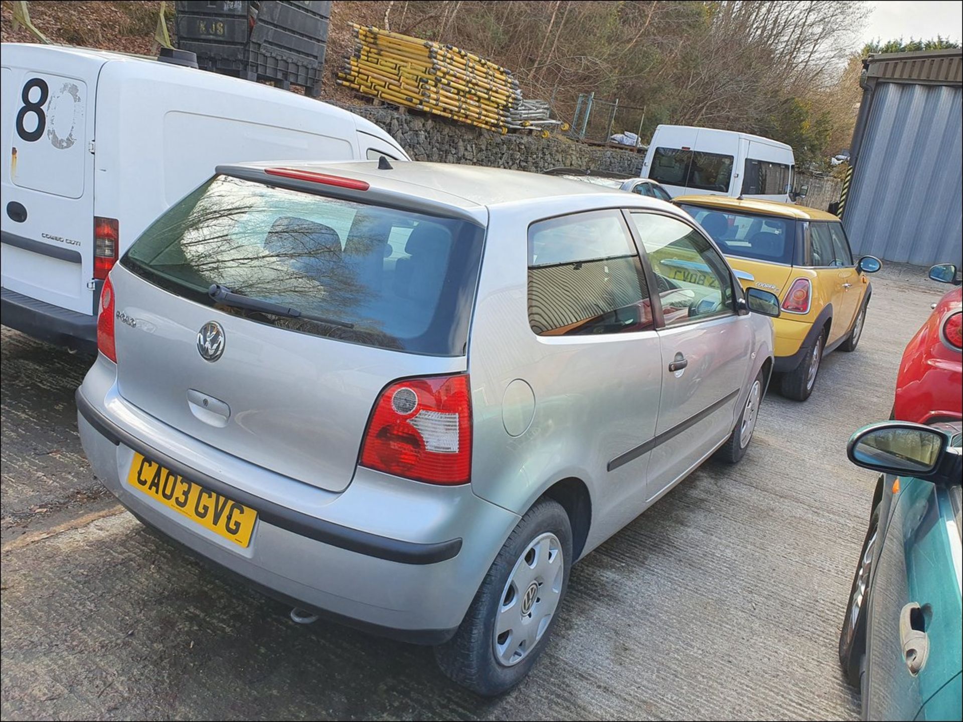 03/03 VOLKSWAGEN POLO S - 1198cc 3dr Hatchback (Silver, 92k) - Image 4 of 11