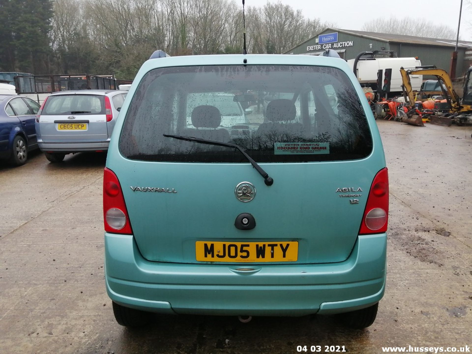 05/05 VAUXHALL AGILA DESIGN TWINPORT - 1229cc 5dr Estate (Green, 98k) - Image 6 of 25