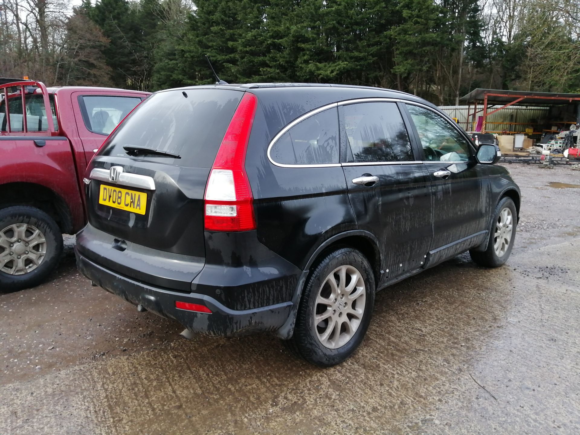 08/08 HONDA CR-V EX I-CTDI - 2204cc 5dr Estate (Black, 145k) - Image 3 of 15