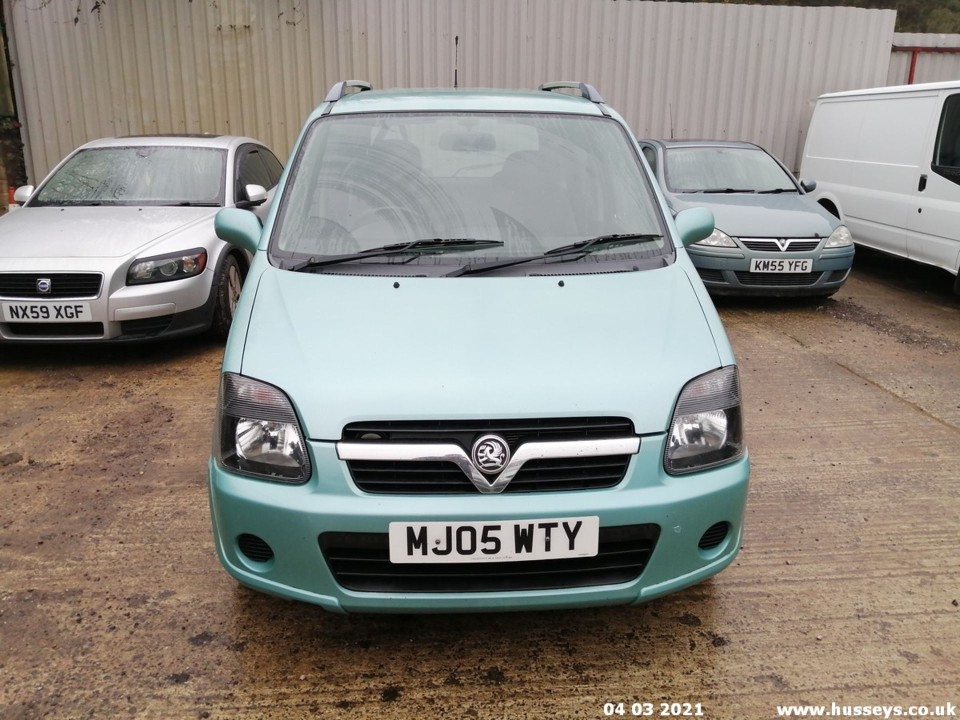 05/05 VAUXHALL AGILA DESIGN TWINPORT - 1229cc 5dr Estate (Green, 98k) - Image 15 of 25