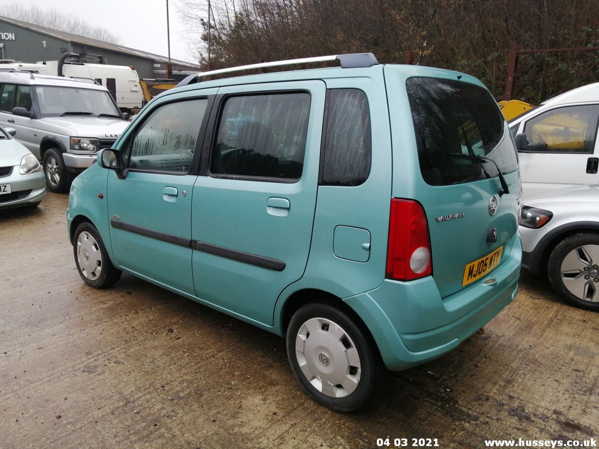 05/05 VAUXHALL AGILA DESIGN TWINPORT - 1229cc 5dr Estate (Green, 98k) - Image 17 of 25