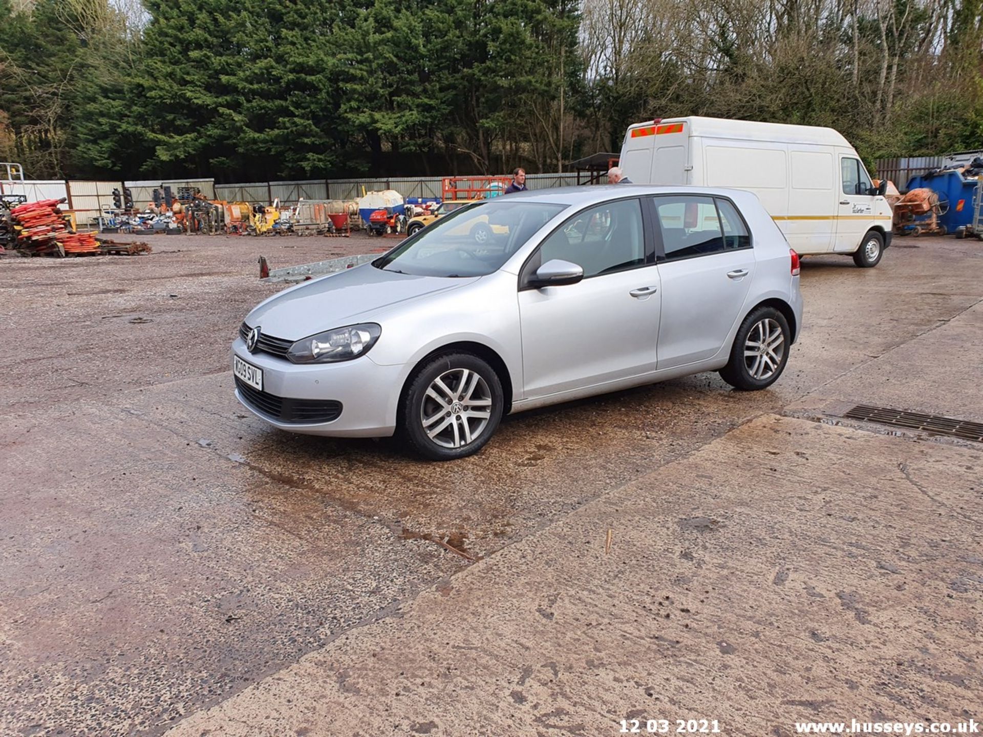 09/09 VOLKSWAGEN GOLF S TSI S-A - 1390cc 5dr Hatchback (Silver, 52k) - Image 5 of 13