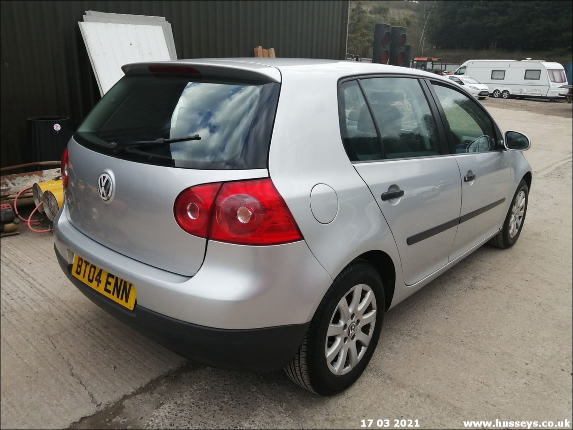 04/04 VOLKSWAGEN GOLF S - 1390cc 5dr Hatchback (Silver, 136k) - Image 5 of 20