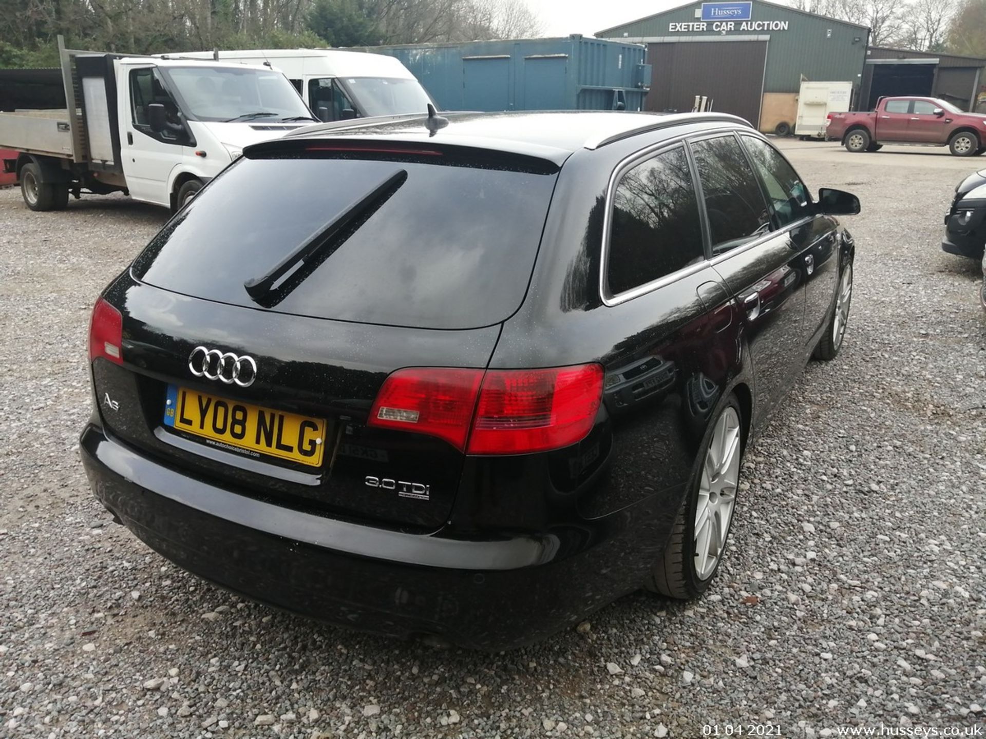 08/08 AUDI A6 S LINE LE MANS QUATT A - 2969cc 5dr Estate (Black, 141k) - Image 8 of 15