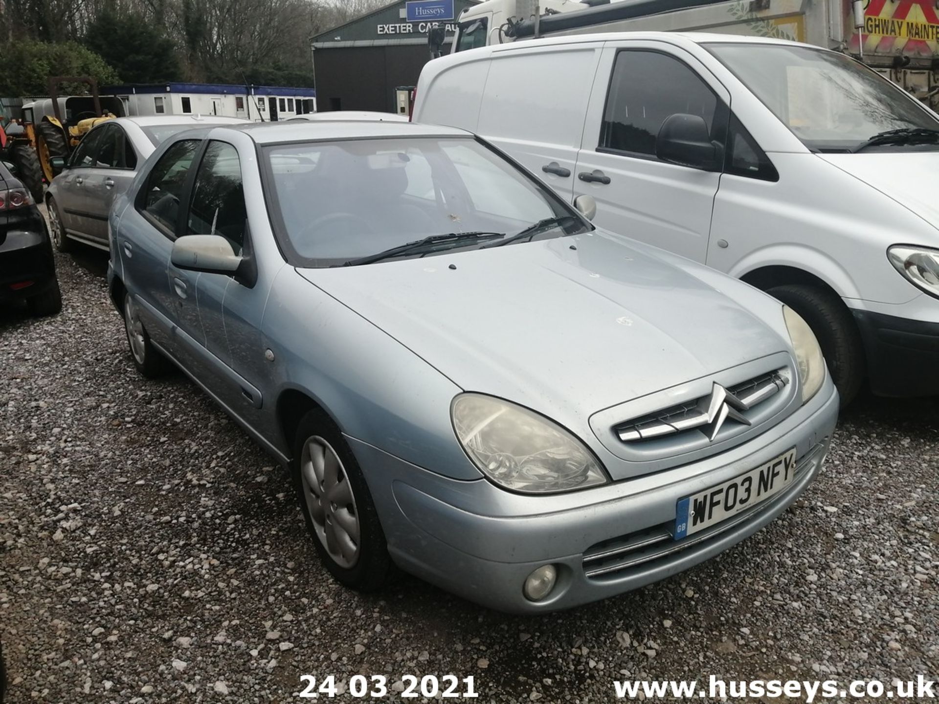 03/03 CITROEN XSARA DESIRE - 1587cc 5dr Hatchback (Grey)