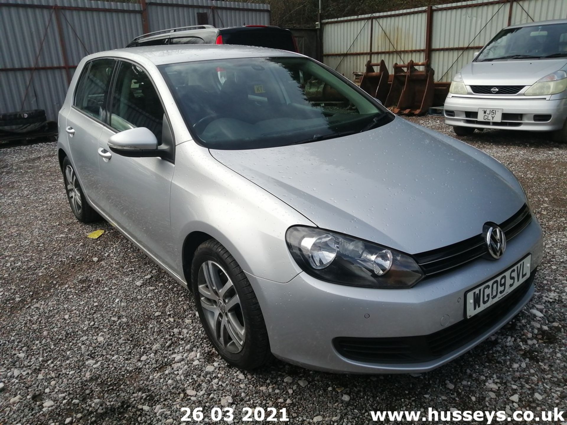 09/09 VOLKSWAGEN GOLF S TSI S-A - 1390cc 5dr Hatchback (Silver, 52k)