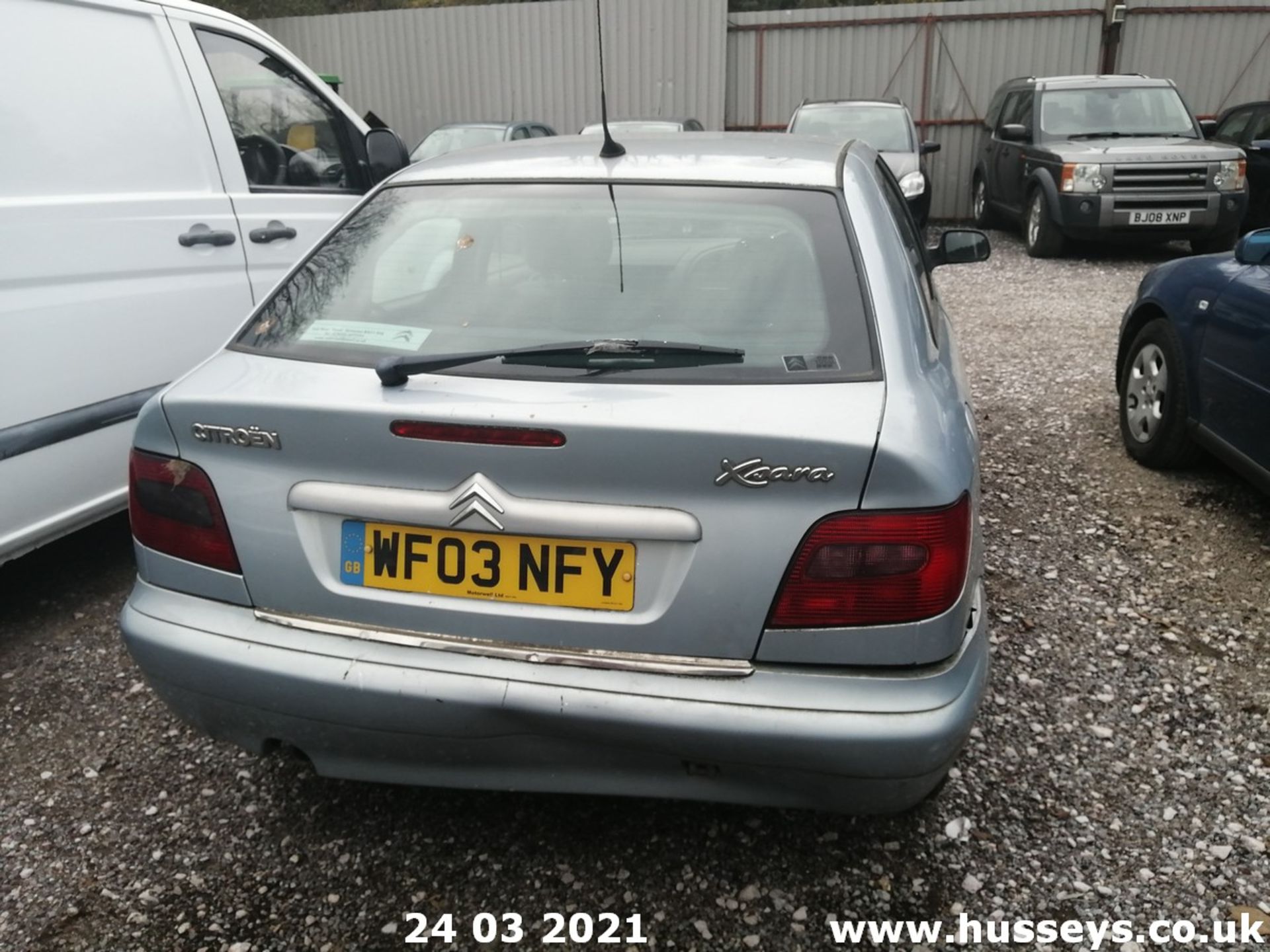 03/03 CITROEN XSARA DESIRE - 1587cc 5dr Hatchback (Grey) - Image 7 of 11