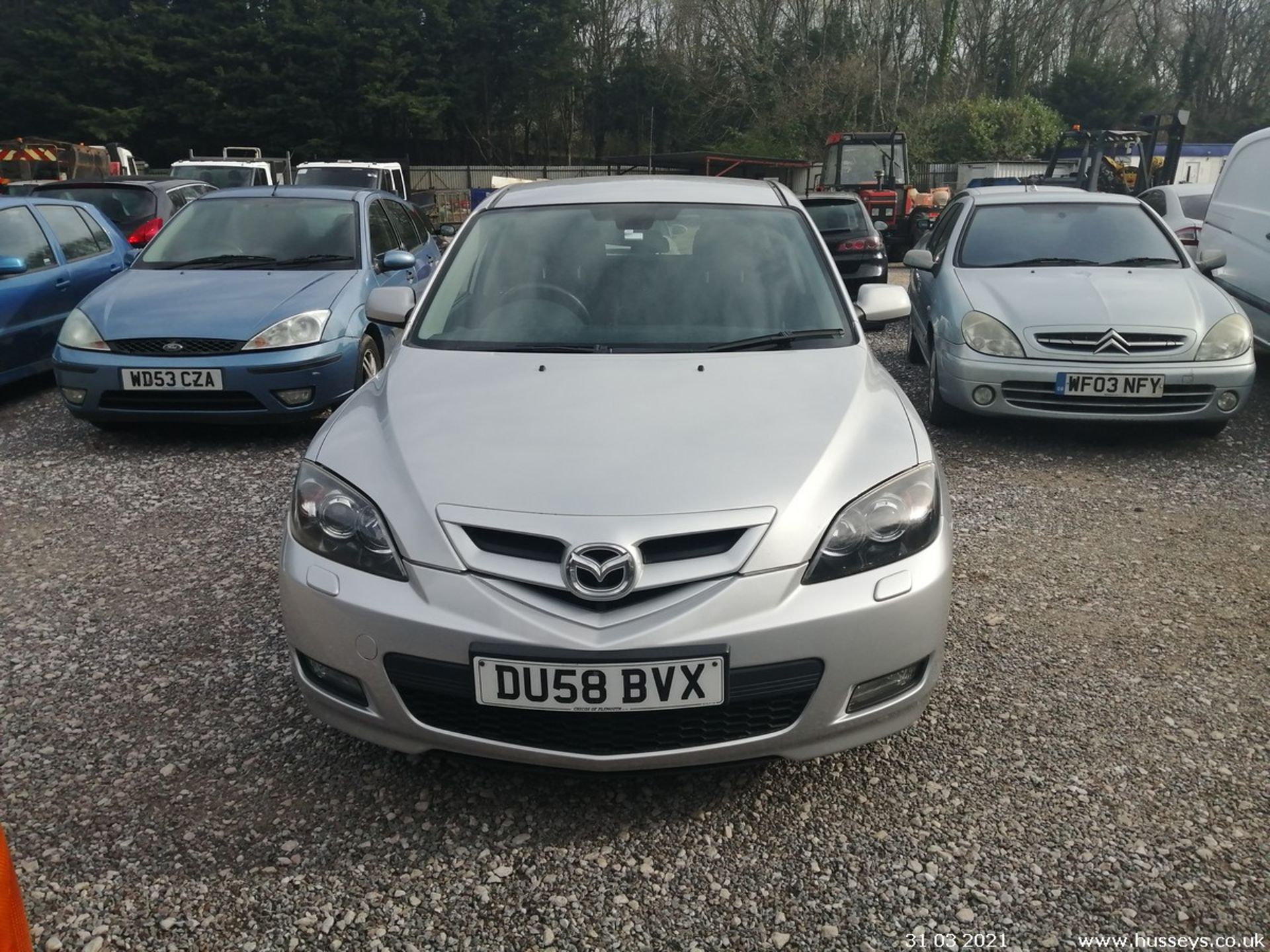 08/58 MAZDA 3 SPORT 105 - 1598cc 5dr Hatchback (Silver, 111k) - Image 2 of 12