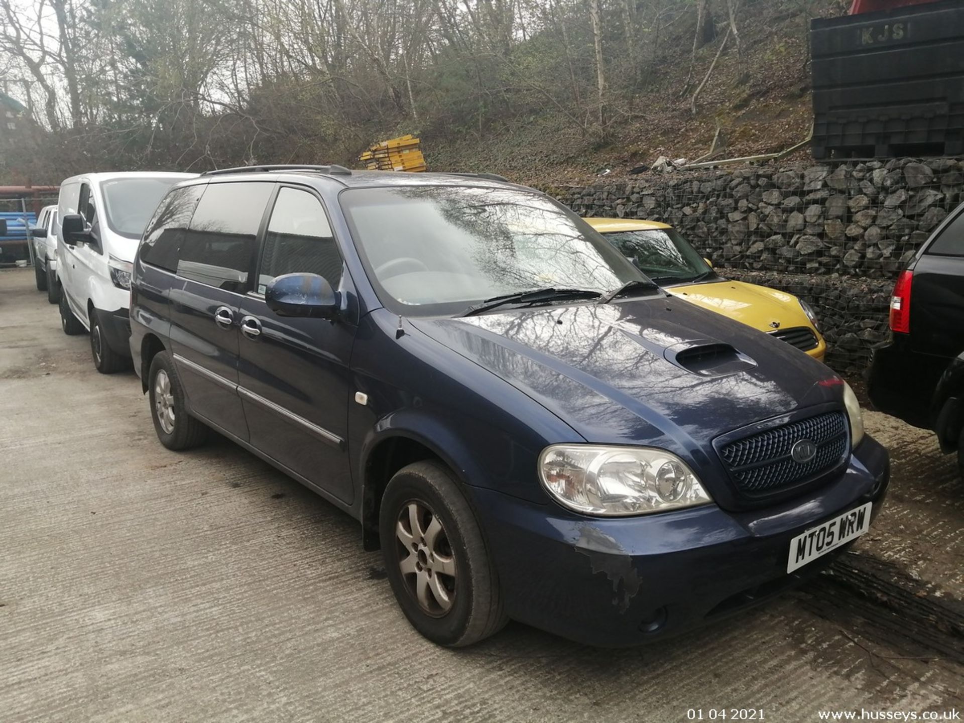 05/05 KIA SEDONA SE AUTO - 2902cc 5dr MPV (Blue) - Image 10 of 15