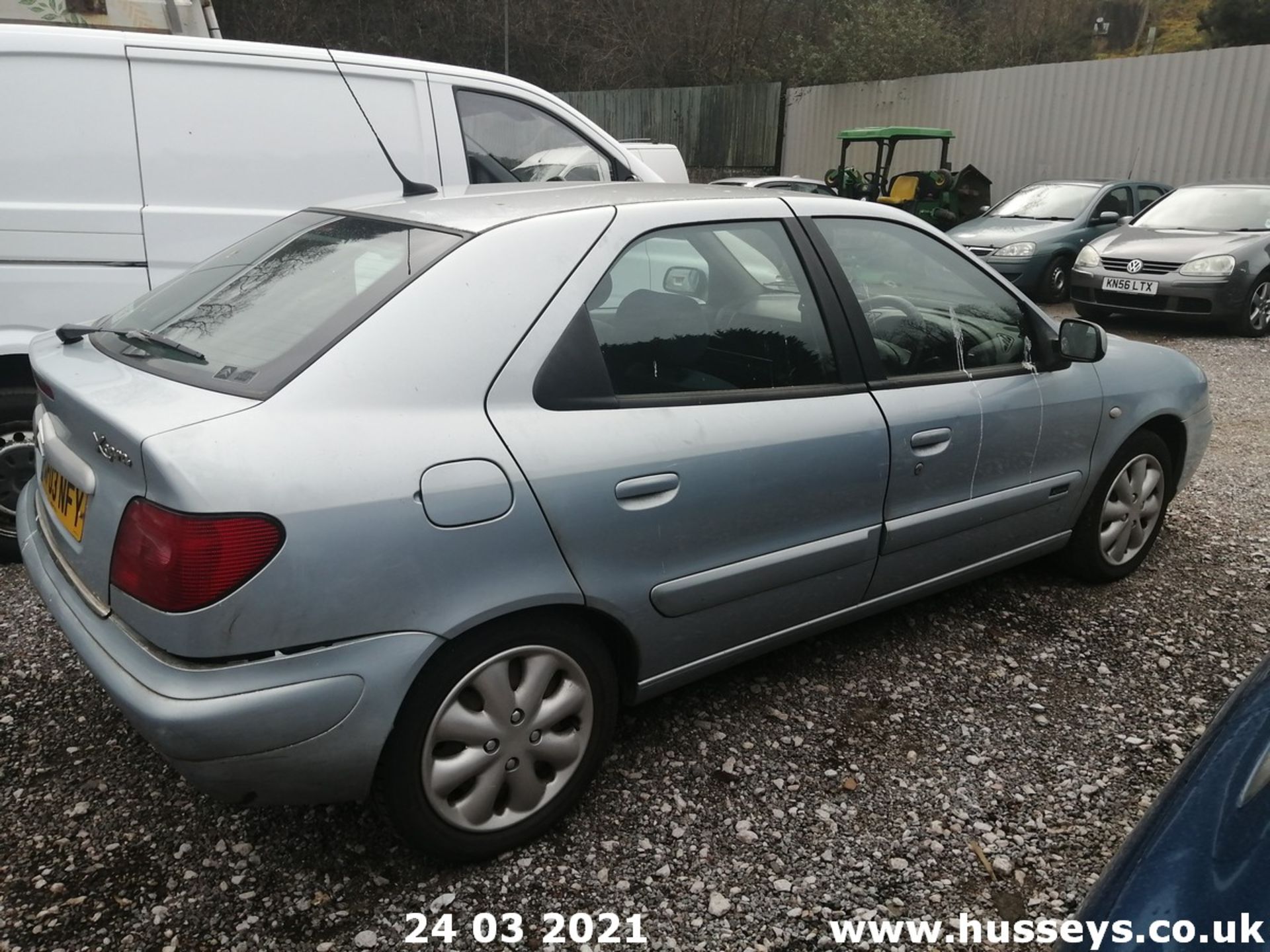 03/03 CITROEN XSARA DESIRE - 1587cc 5dr Hatchback (Grey) - Image 5 of 11