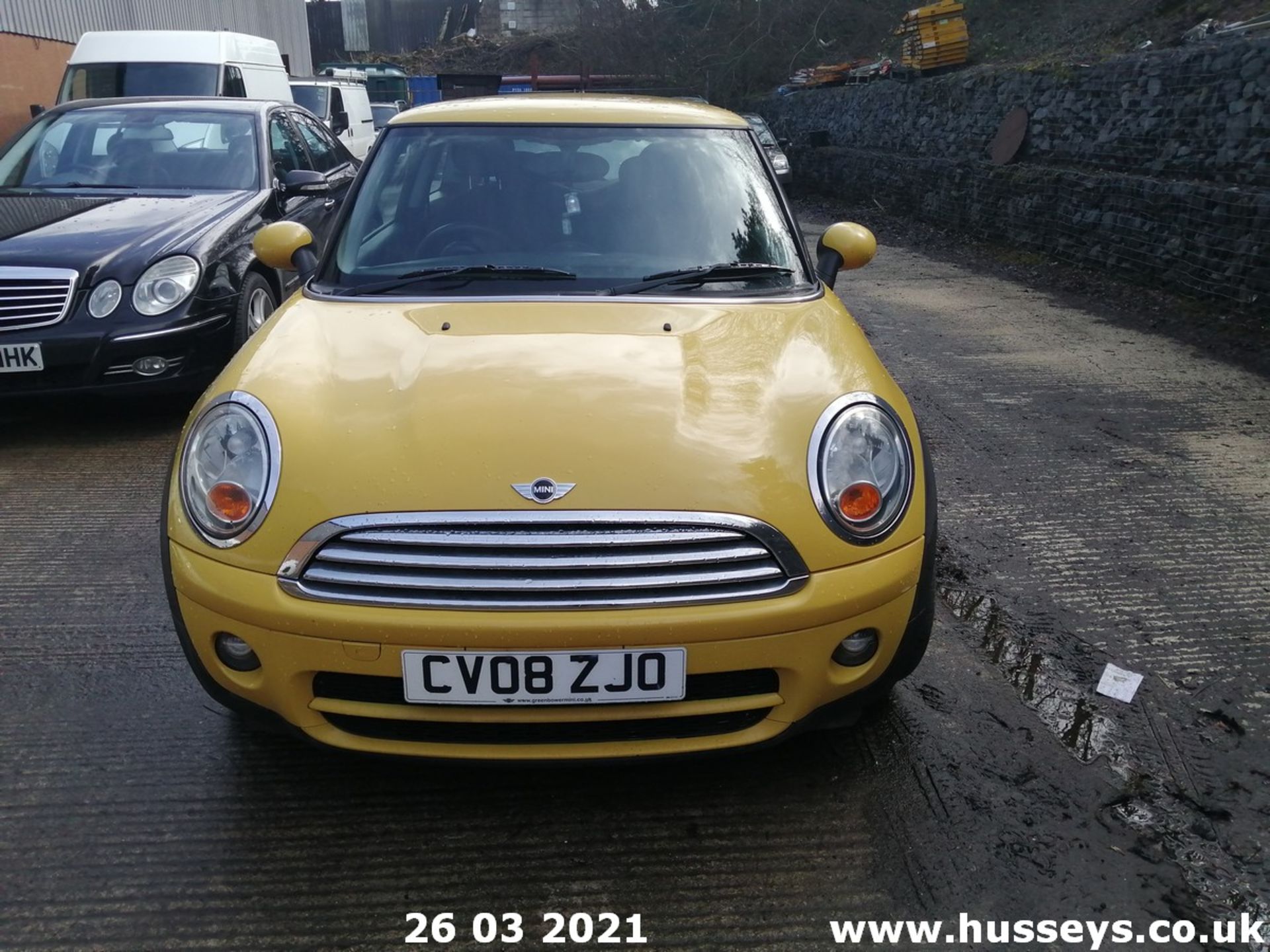 08/08 MINI COOPER D - 1560cc 3dr Hatchback (Yellow) - Image 2 of 12