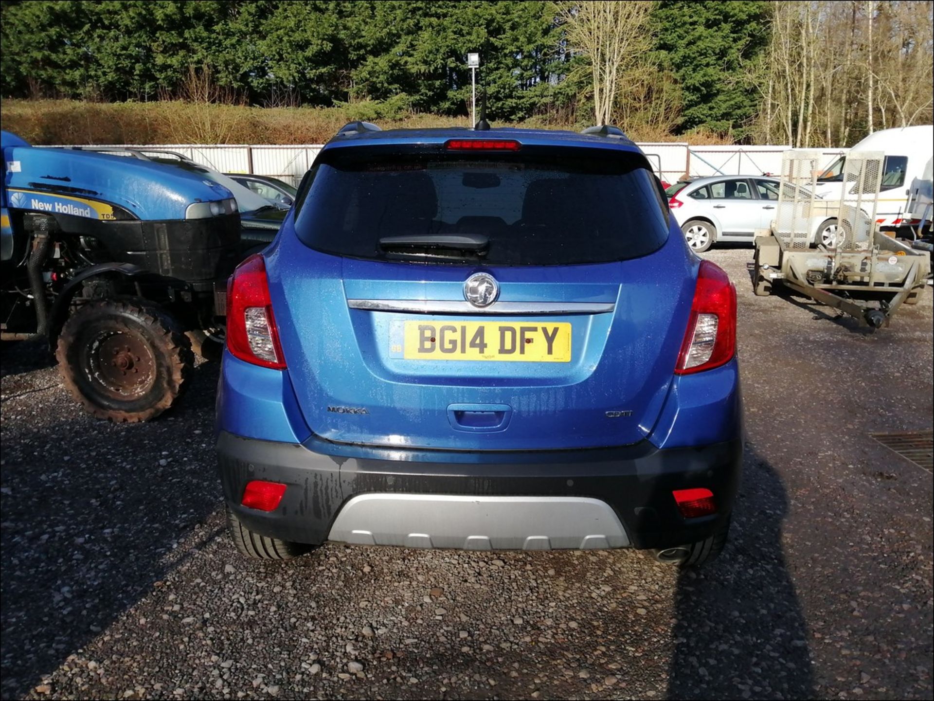 14/14 VAUXHALL MOKKA SE CDTI S/S - 1686cc 5dr Hatchback (Blue, 64k) - Image 2 of 15