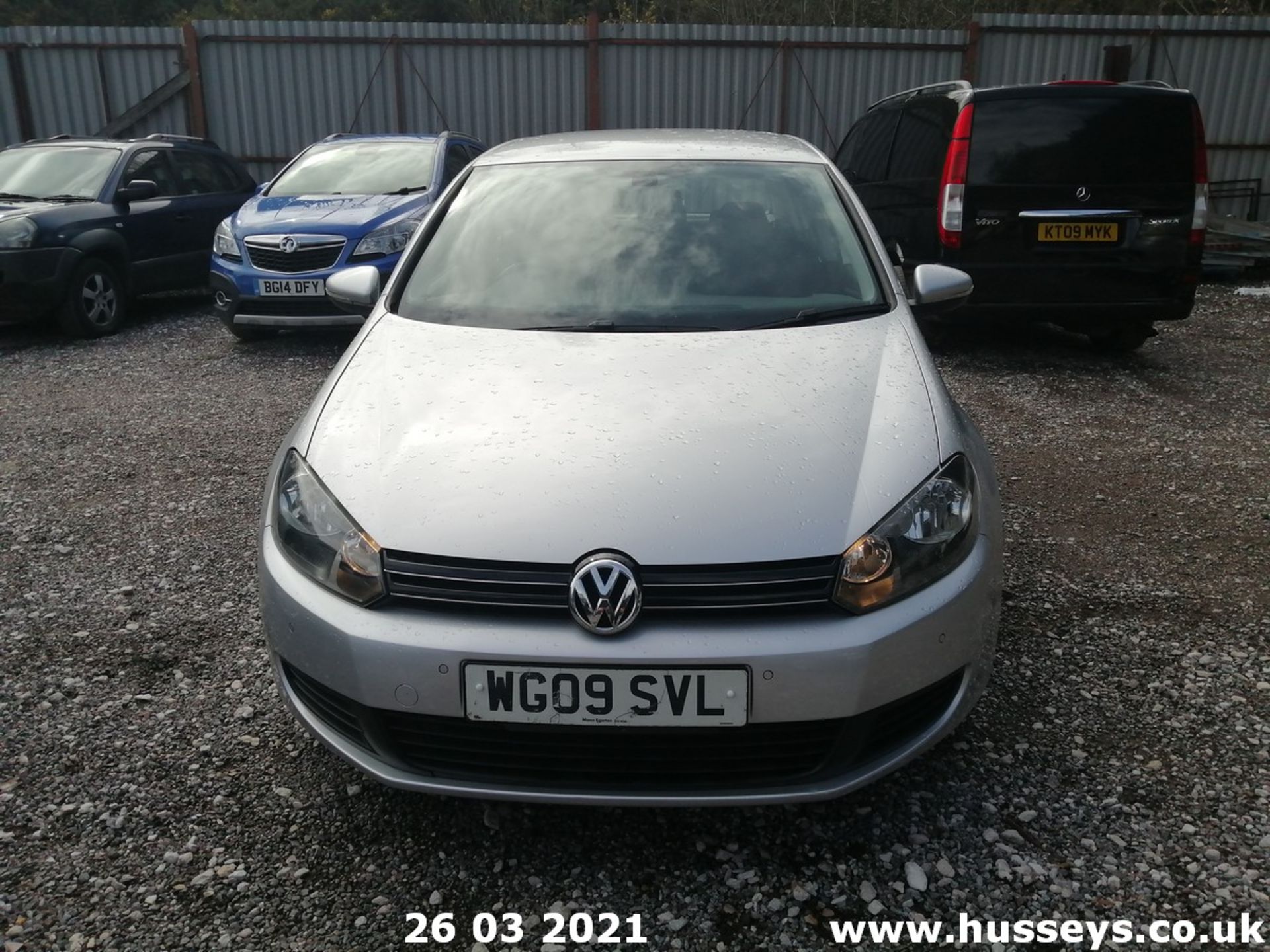 09/09 VOLKSWAGEN GOLF S TSI S-A - 1390cc 5dr Hatchback (Silver, 52k) - Image 2 of 13