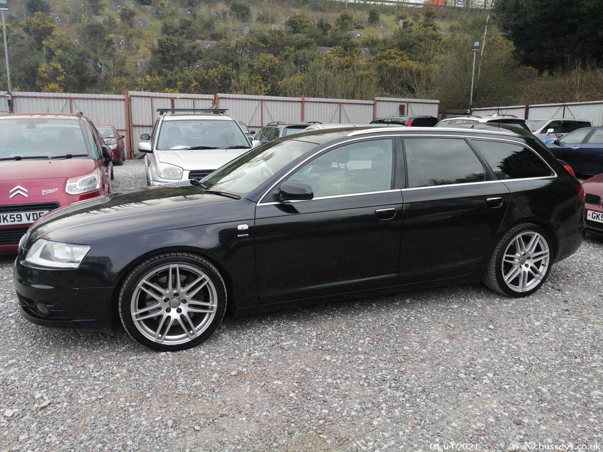 08/08 AUDI A6 S LINE LE MANS QUATT A - 2969cc 5dr Estate (Black, 141k) - Image 4 of 15