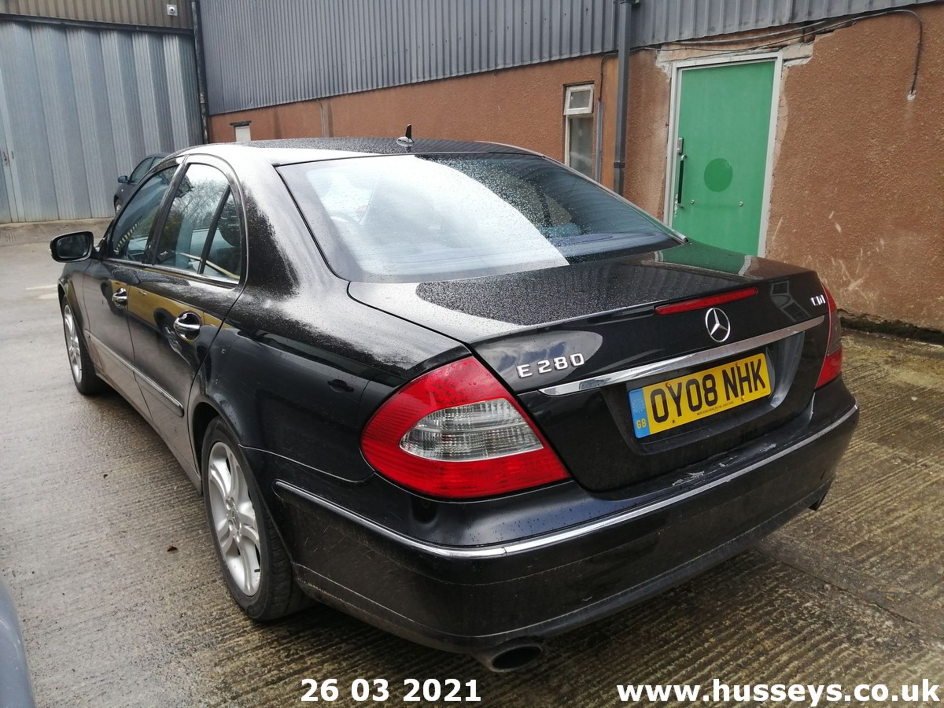 08/08 MERCEDES E280 CDI AVANTGARDE AUTO - 2987cc 4dr Saloon (Black, 100k) - Image 9 of 17