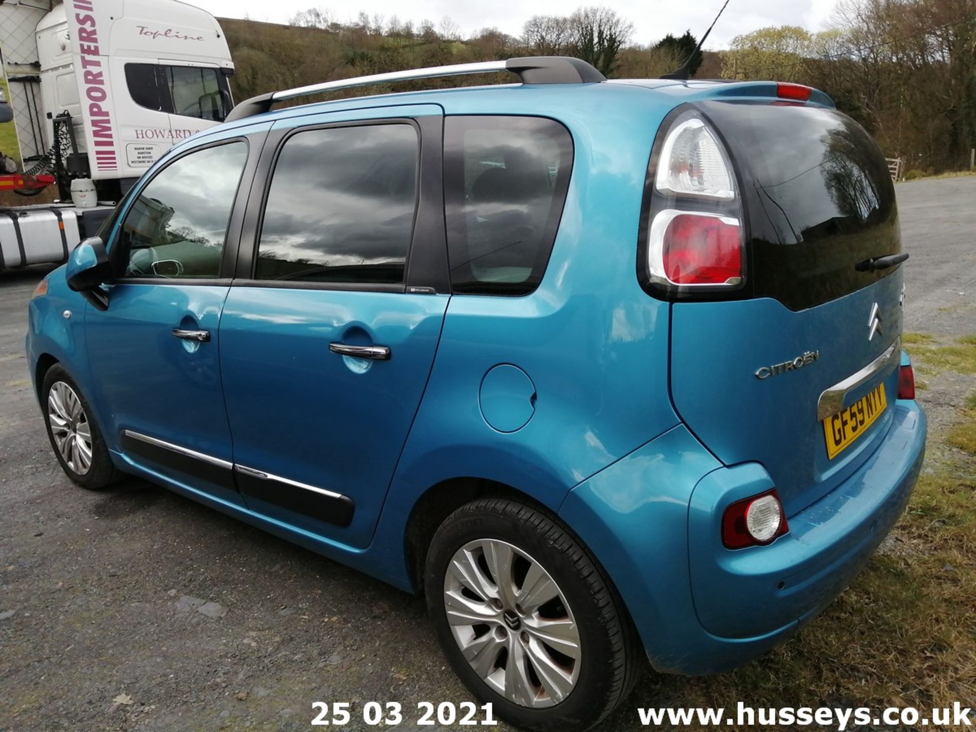 09/59 CITROEN C3 PICASSO EXCLUSIVE HDI - 1560cc 5dr MPV (Blue, 97k) - Image 10 of 15