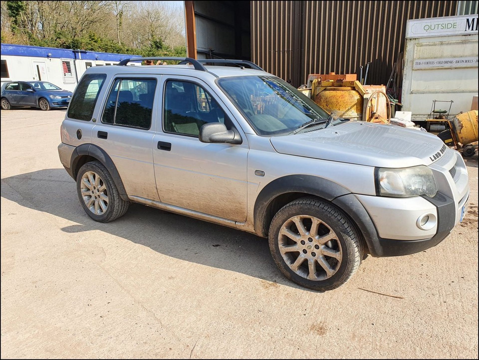 05/05 LAND ROVER FREELANDER TD4 SPORT S/W - 1951cc 5dr Estate (Silver, 171k) - Image 13 of 13