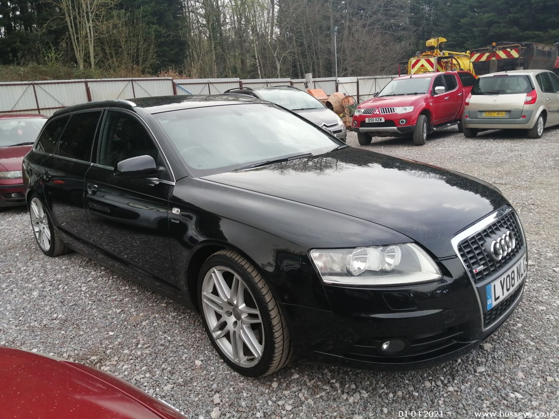 08/08 AUDI A6 S LINE LE MANS QUATT A - 2969cc 5dr Estate (Black, 141k) - Image 10 of 15