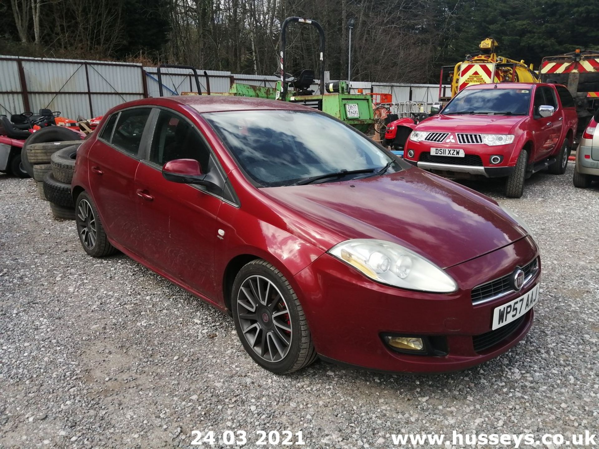 07/57 FIAT BRAVO SPORT TJET 150 - 1368cc 5dr Hatchback (Red) - Image 10 of 14