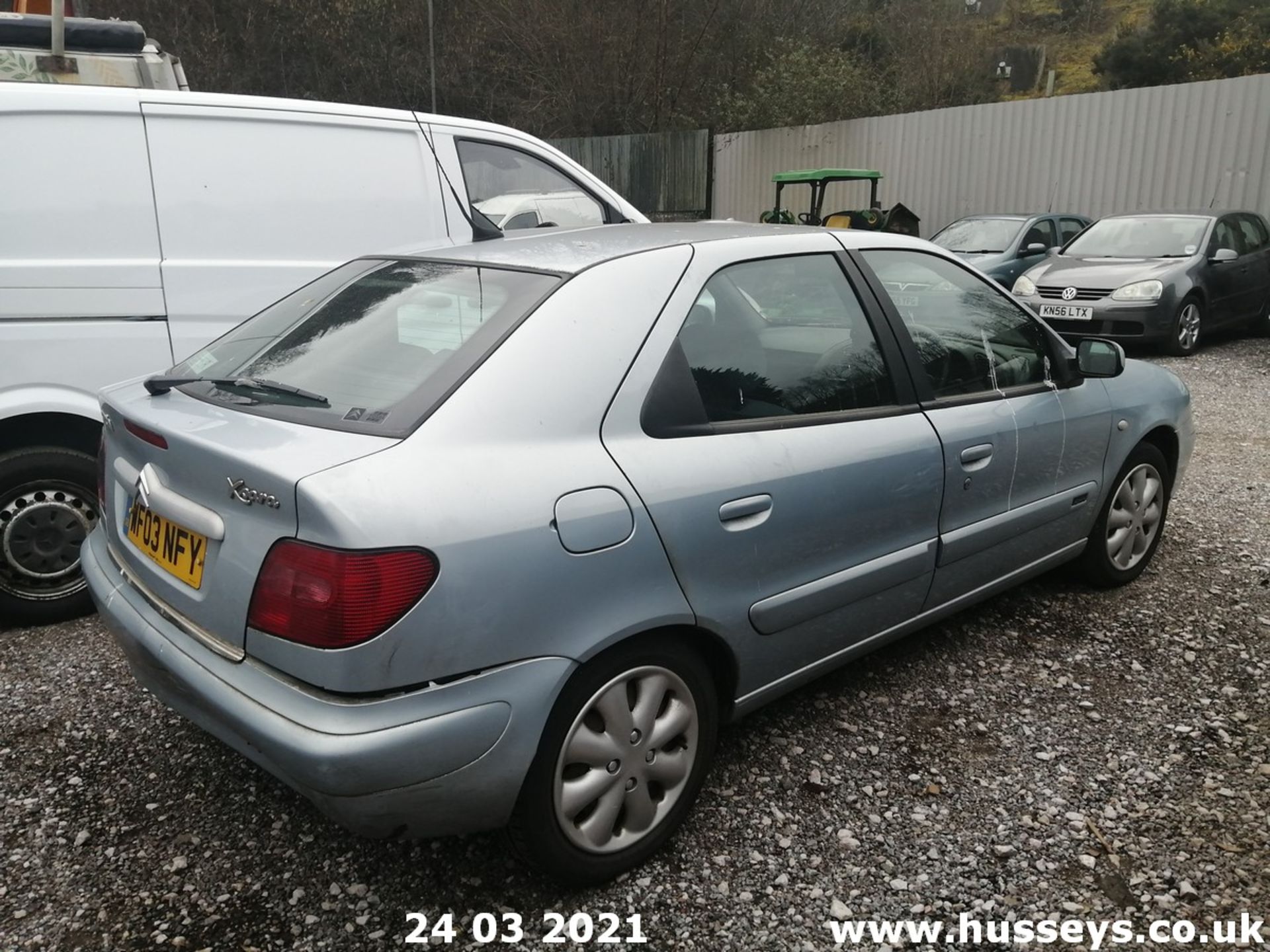 03/03 CITROEN XSARA DESIRE - 1587cc 5dr Hatchback (Grey) - Image 6 of 11