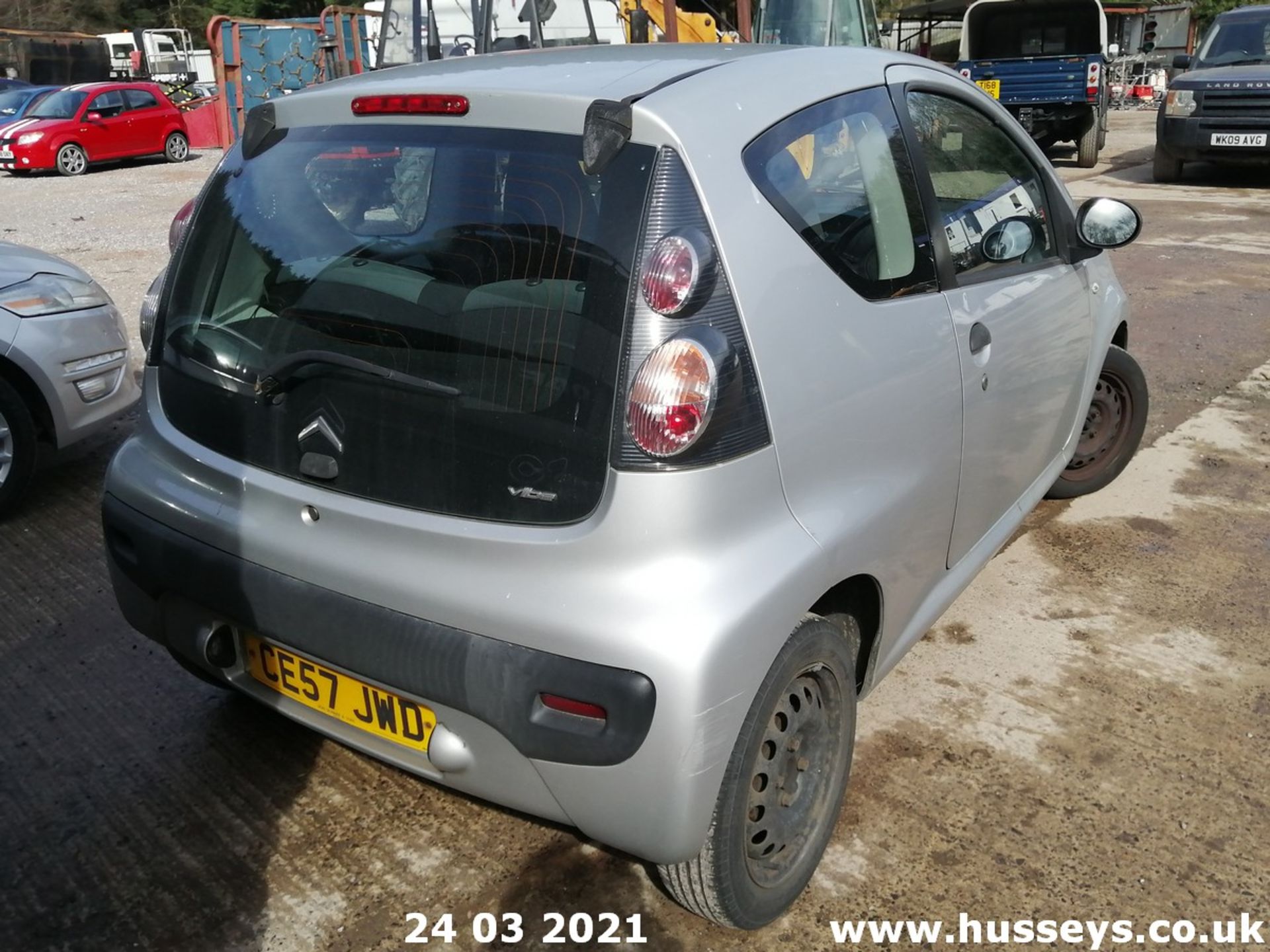 07/57 CITROEN C1 VIBE - 998cc 3dr Hatchback (Grey) - Image 10 of 12