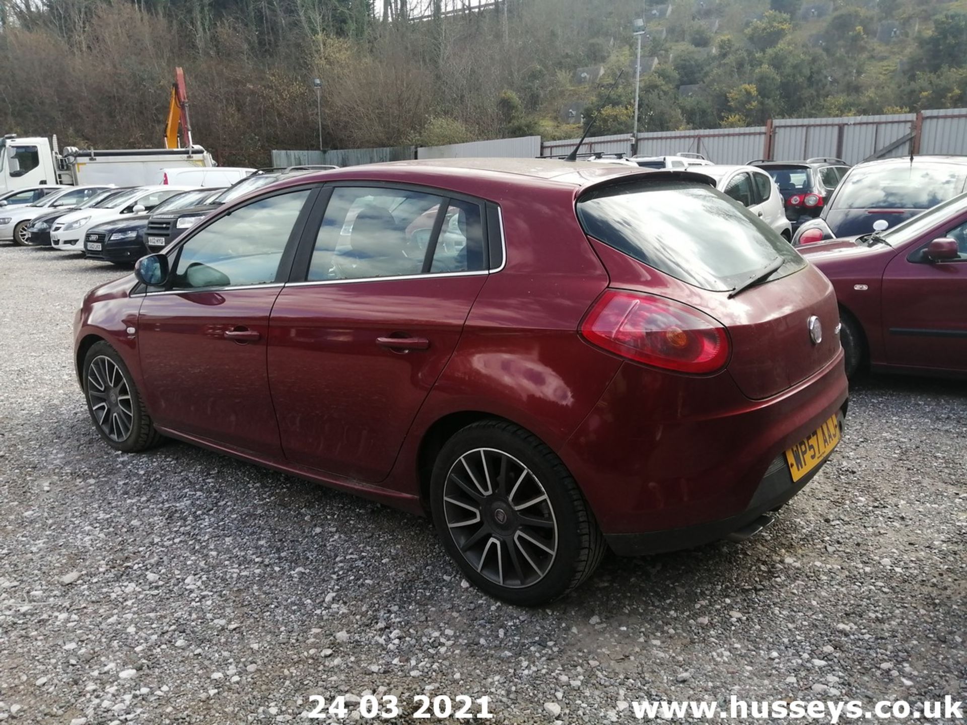 07/57 FIAT BRAVO SPORT TJET 150 - 1368cc 5dr Hatchback (Red) - Image 6 of 14