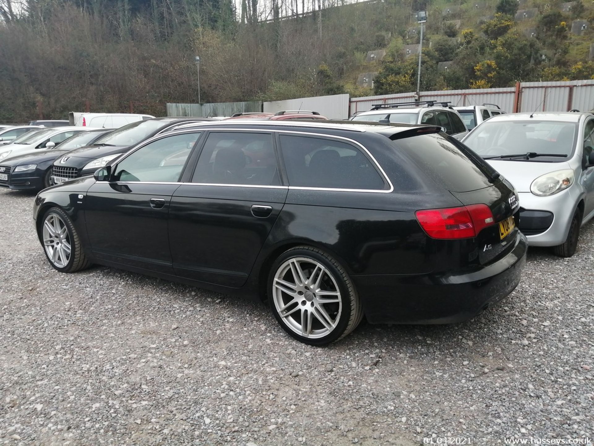 08/08 AUDI A6 S LINE LE MANS QUATT A - 2969cc 5dr Estate (Black, 141k) - Image 6 of 15