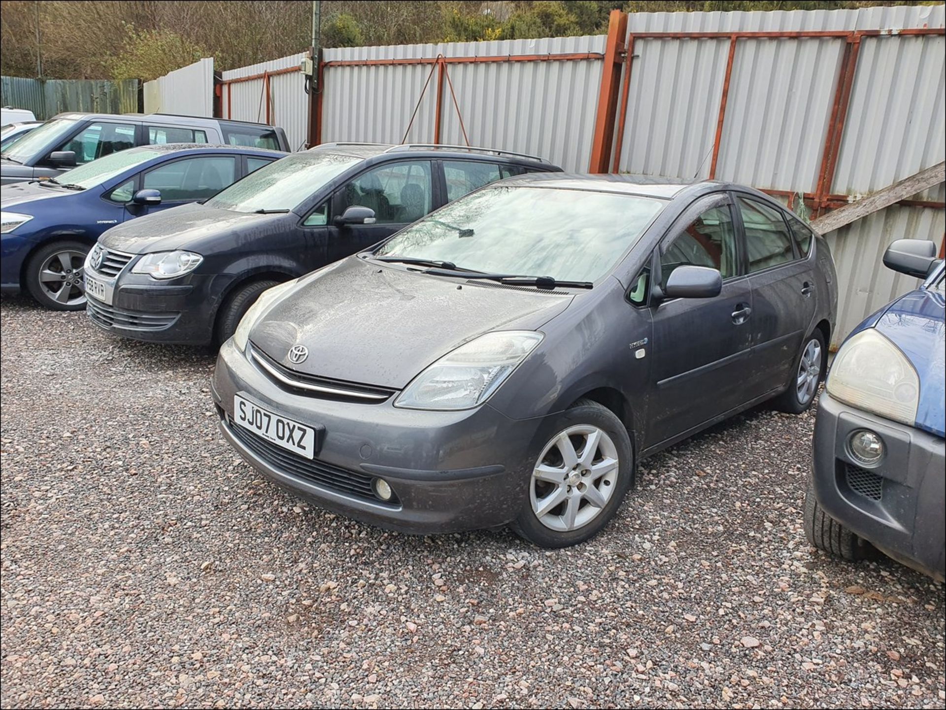 07/07 TOYOTA PRIUS T SPIRIT VV-I AUTO - 1497cc 5dr Hatchback (Grey, 169k) - Image 3 of 11