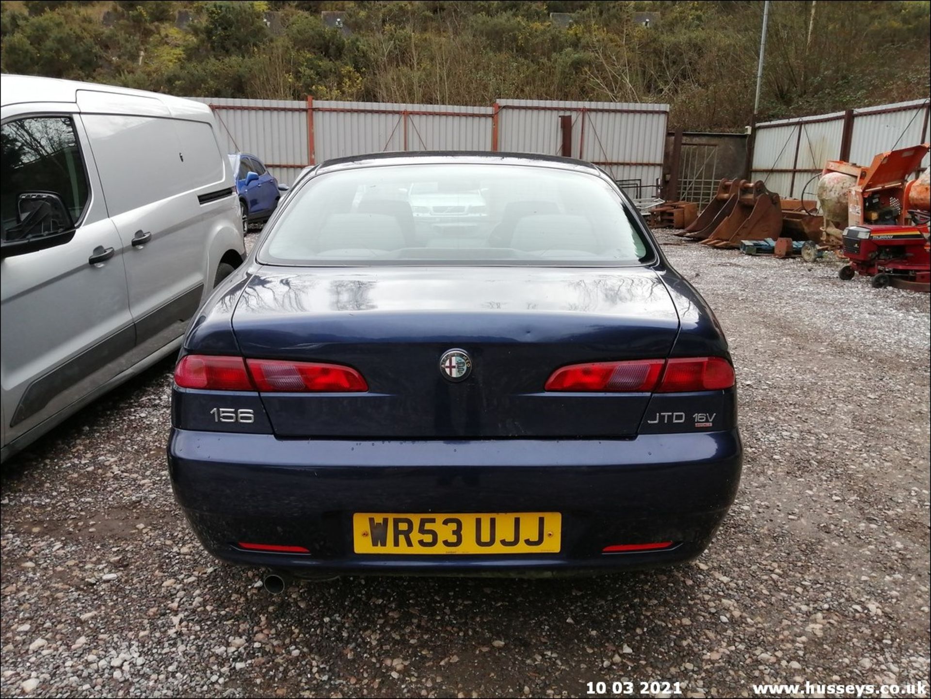 03/53 ALFA ROMEO 156 TURISMO 16V M-JET JTD - 1910cc 4dr Saloon (Blue, 54k) - Image 5 of 12