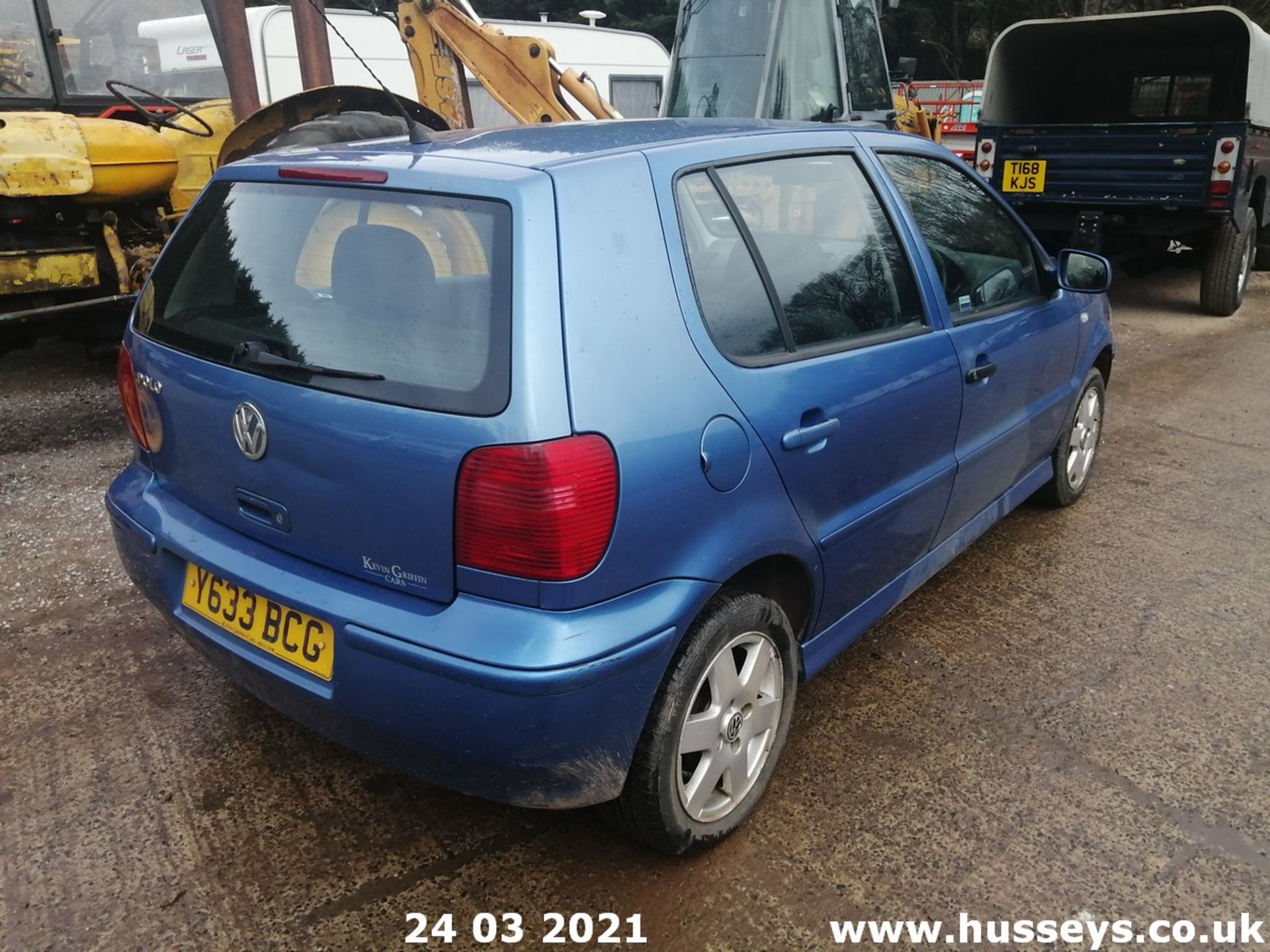 2001 VOLKSWAGEN POLO SE AUTO - 1390cc 5dr Hatchback (Blue) - Image 8 of 14