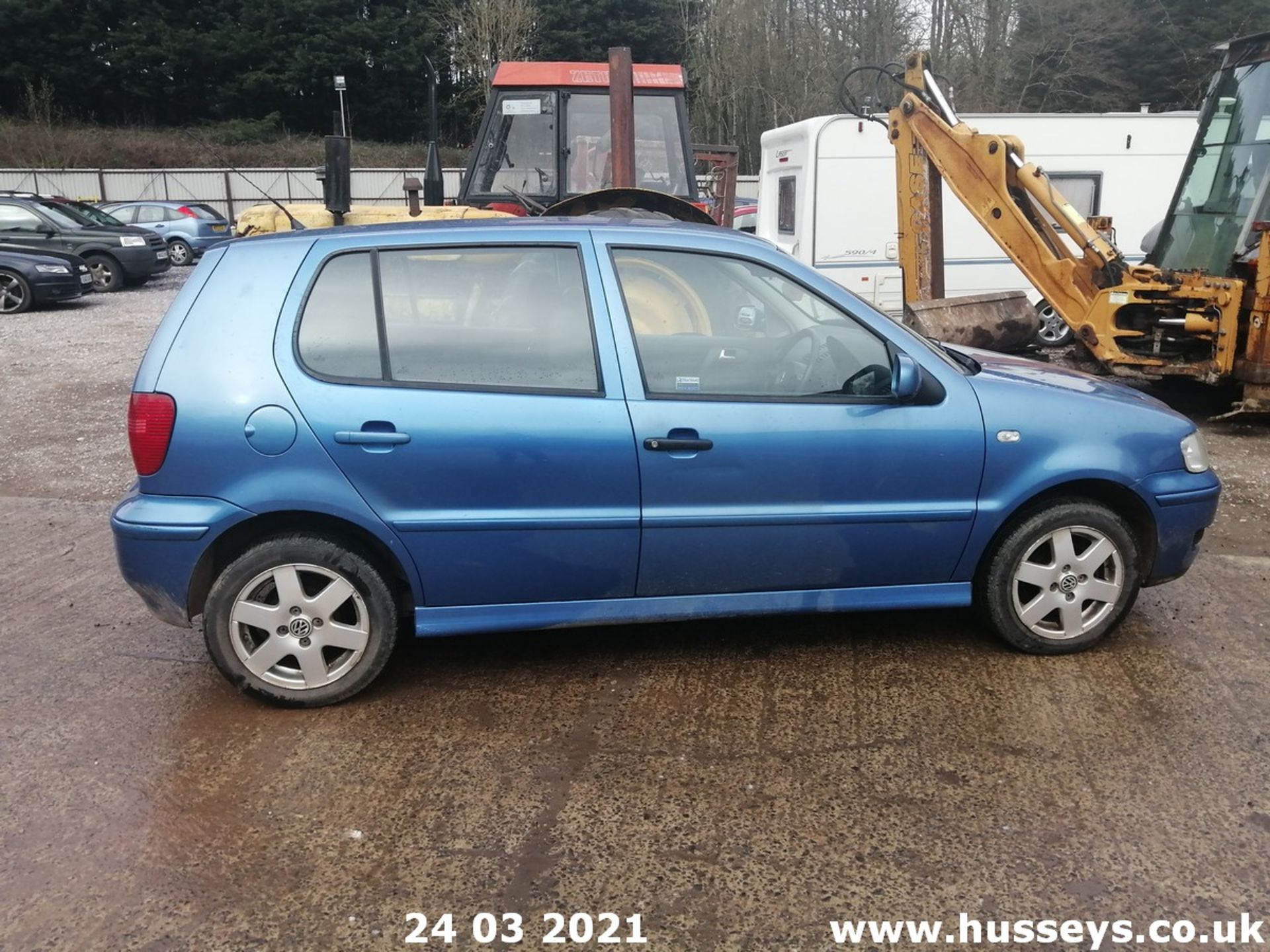 2001 VOLKSWAGEN POLO SE AUTO - 1390cc 5dr Hatchback (Blue) - Image 9 of 14