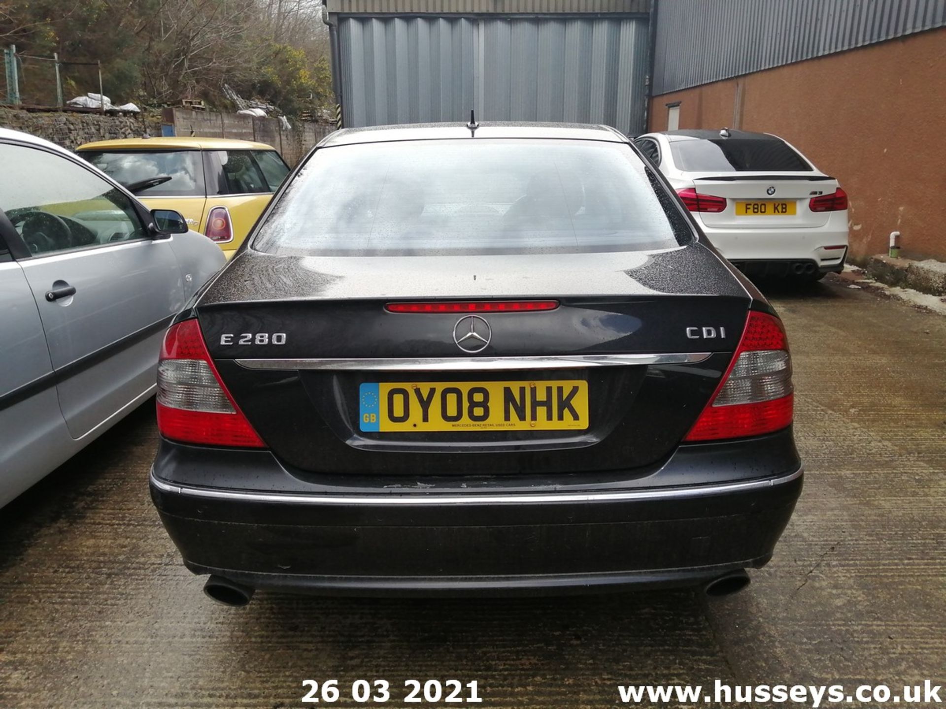 08/08 MERCEDES E280 CDI AVANTGARDE AUTO - 2987cc 4dr Saloon (Black, 100k) - Image 10 of 17