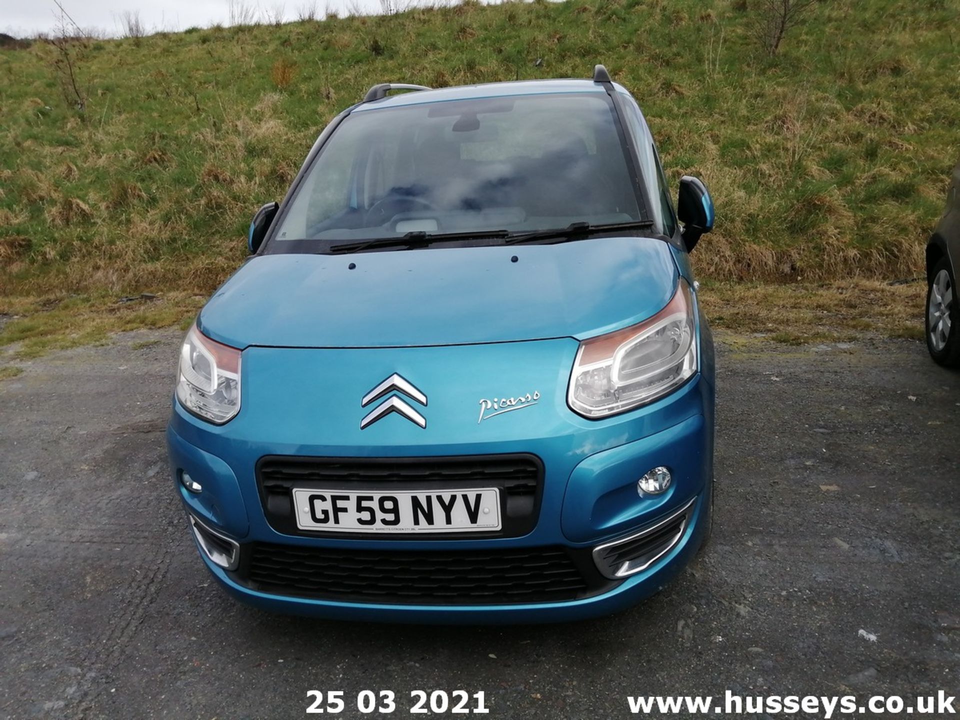 09/59 CITROEN C3 PICASSO EXCLUSIVE HDI - 1560cc 5dr MPV (Blue, 97k) - Image 3 of 15