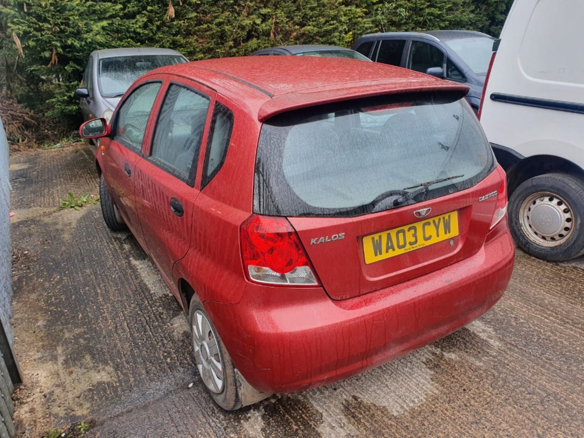 03/03 DAEWOO KALOS SX - 1399cc 5dr Hatchback (Red, 142k) - Image 2 of 5