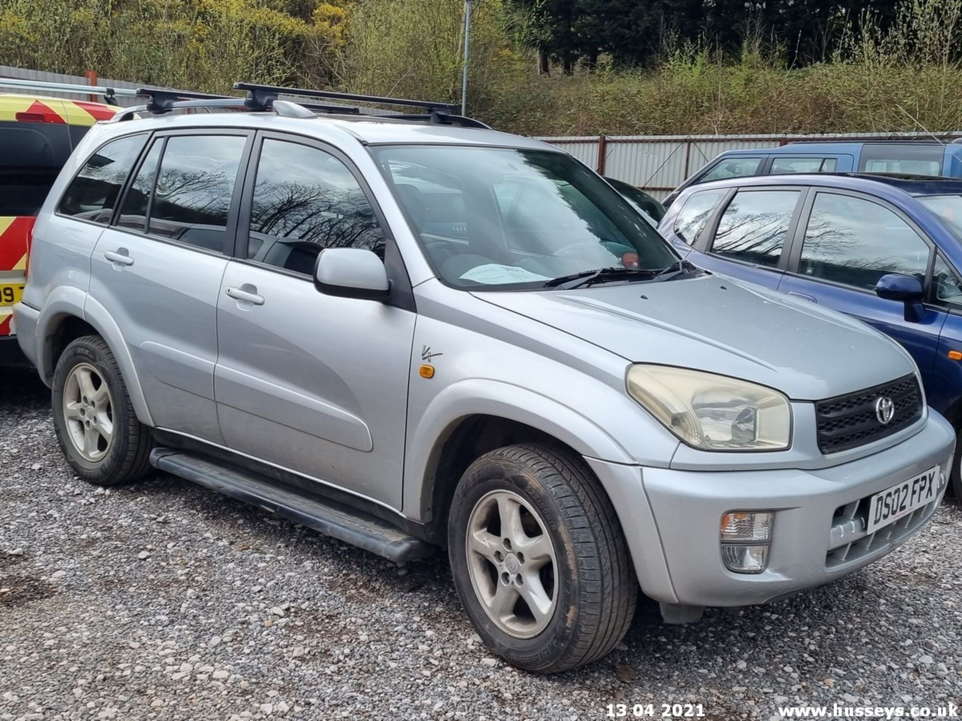 02/02 TOYOTA RAV4 VX VVTI AUTO - 1998cc 5dr Estate (Silver, 74k)