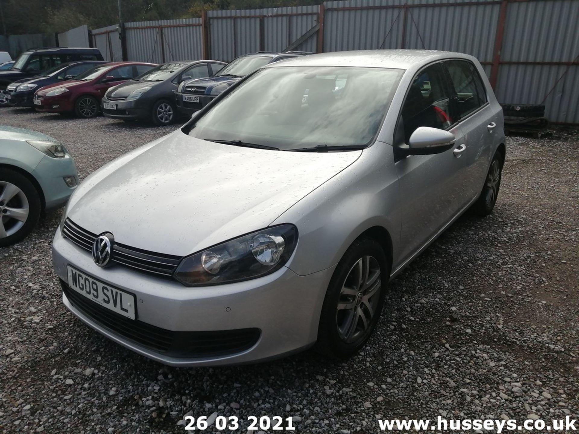 09/09 VOLKSWAGEN GOLF S TSI S-A - 1390cc 5dr Hatchback (Silver, 52k) - Image 3 of 13