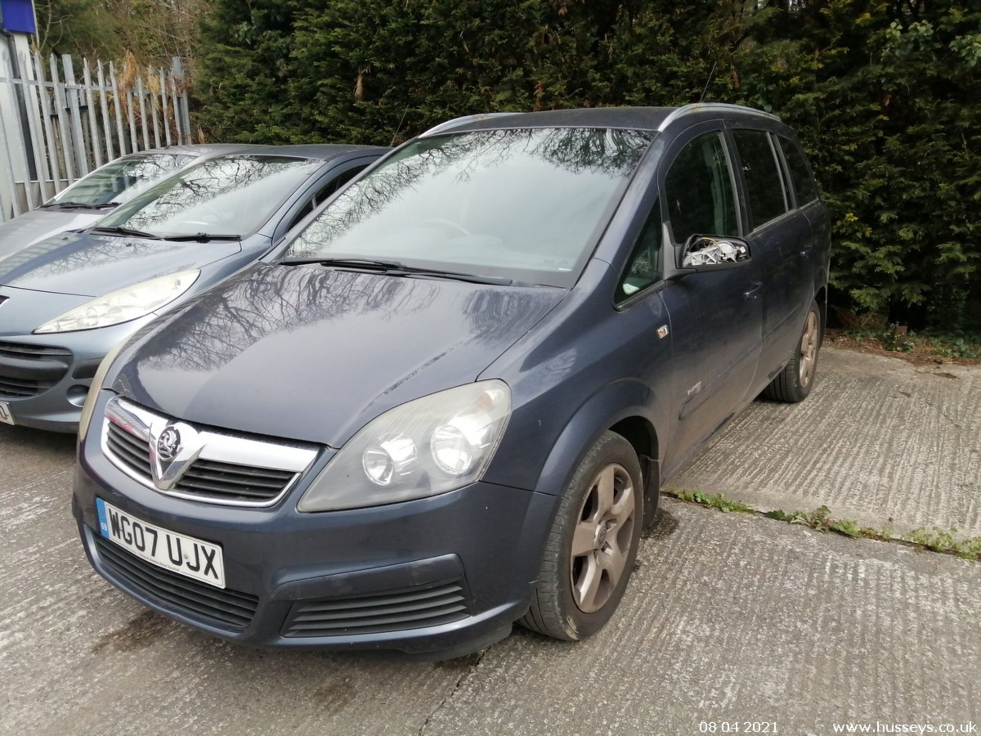 07/07 VAUXHALL ZAFIRA ENERGY - 1796cc 5dr MPV (Blue) - Image 3 of 14