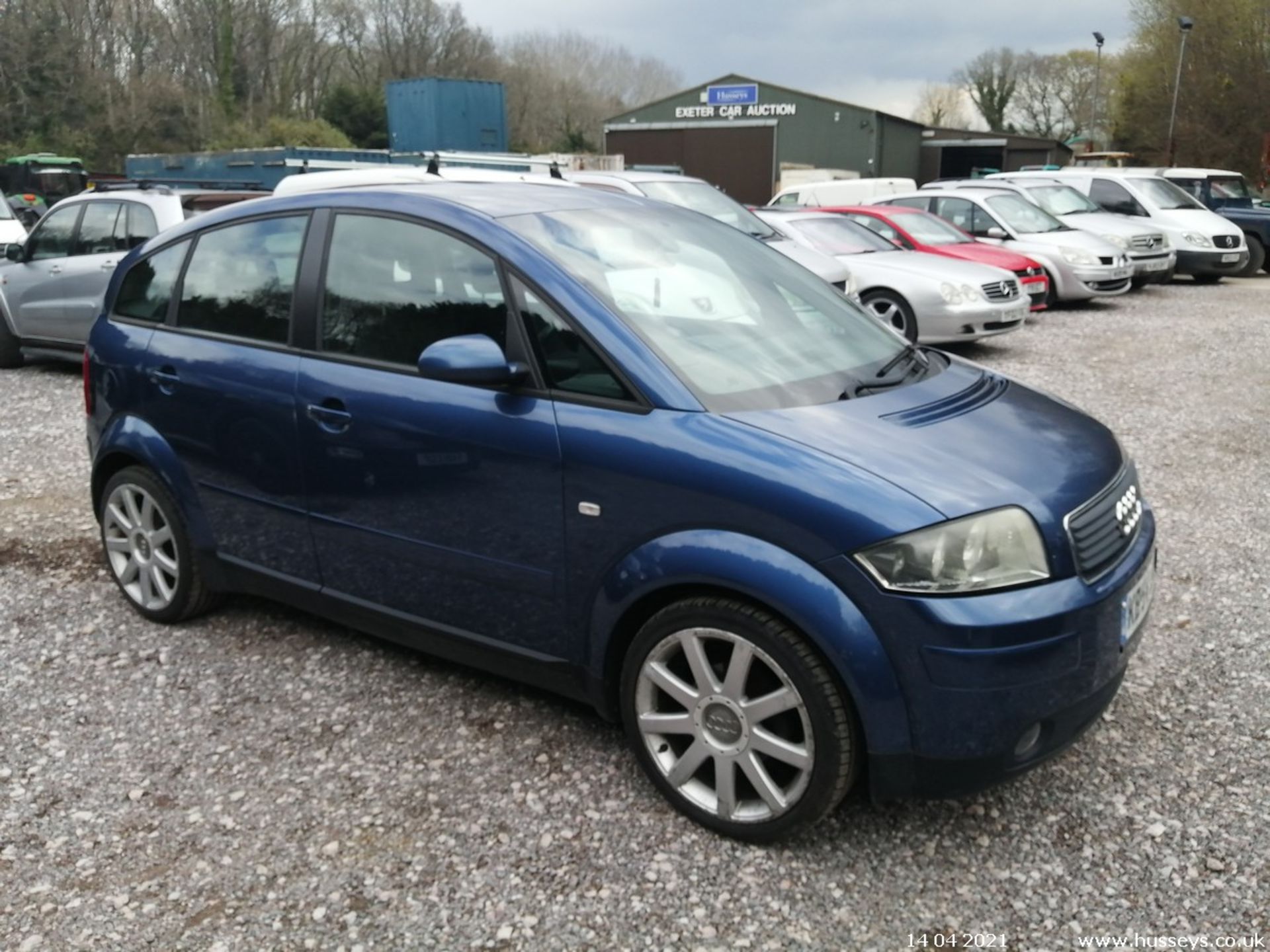 04/54 AUDI A2 FSI SPORT - 1598cc 5dr Hatchback (Blue, 95k) - Image 2 of 14