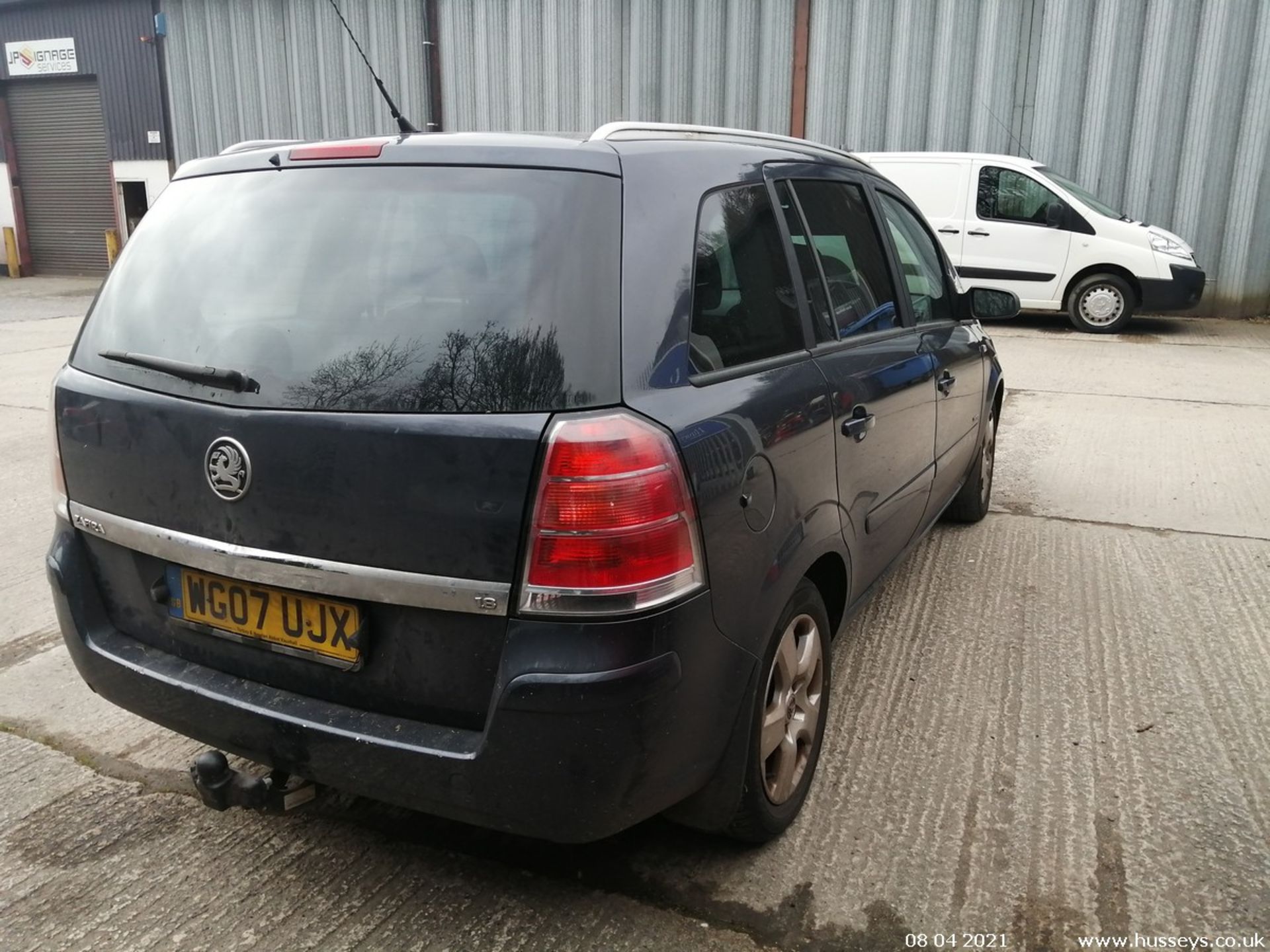 07/07 VAUXHALL ZAFIRA ENERGY - 1796cc 5dr MPV (Blue) - Image 9 of 14