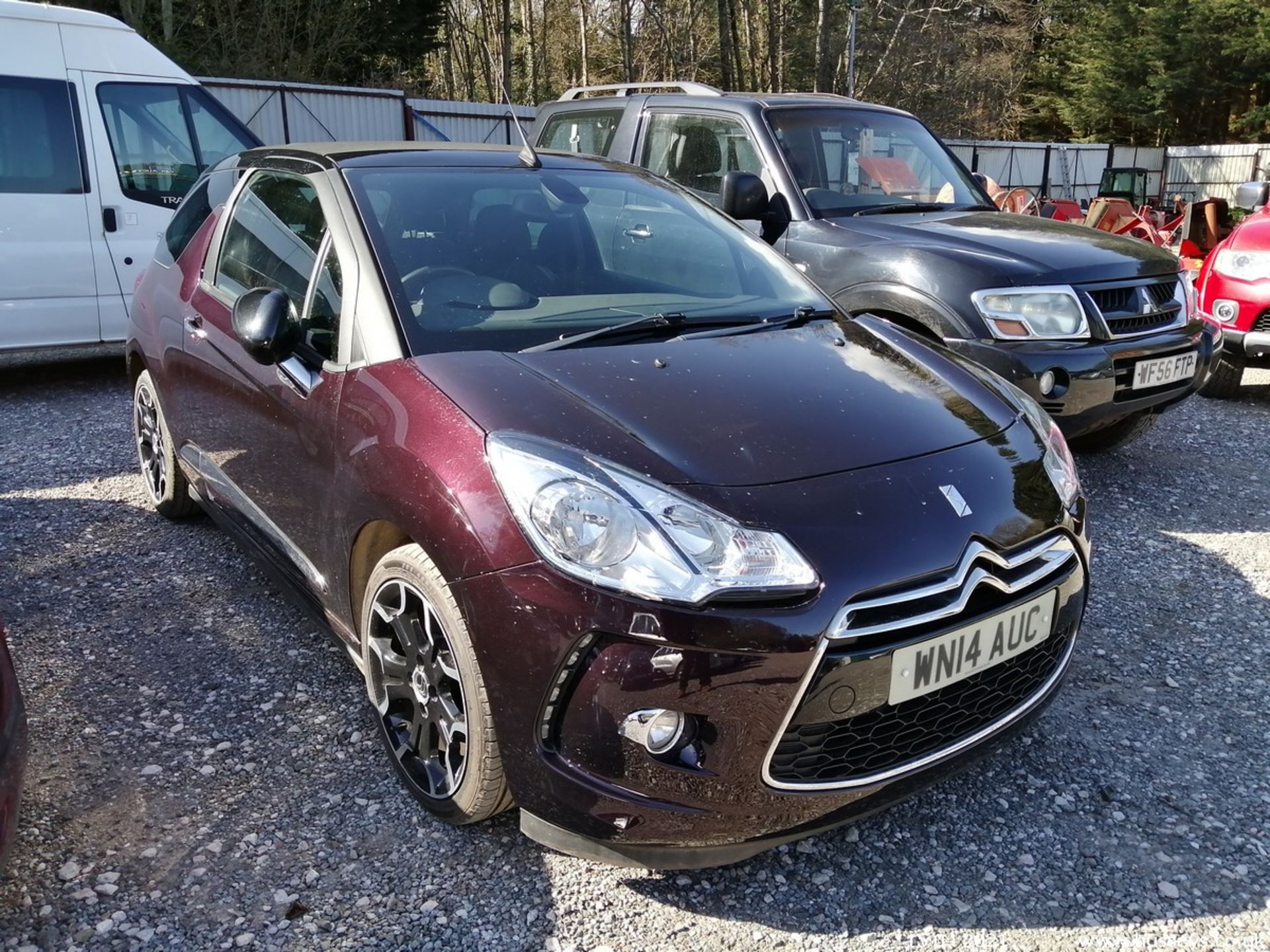 14/14 CITROEN DS3 DSTYLE + AIRDREAM E-H - 1560cc 3dr Convertible (Mauve/purple, 66k)